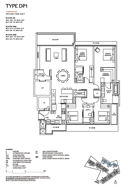 DP1 floor plan