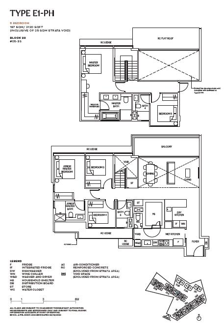 E1-PH floor plan