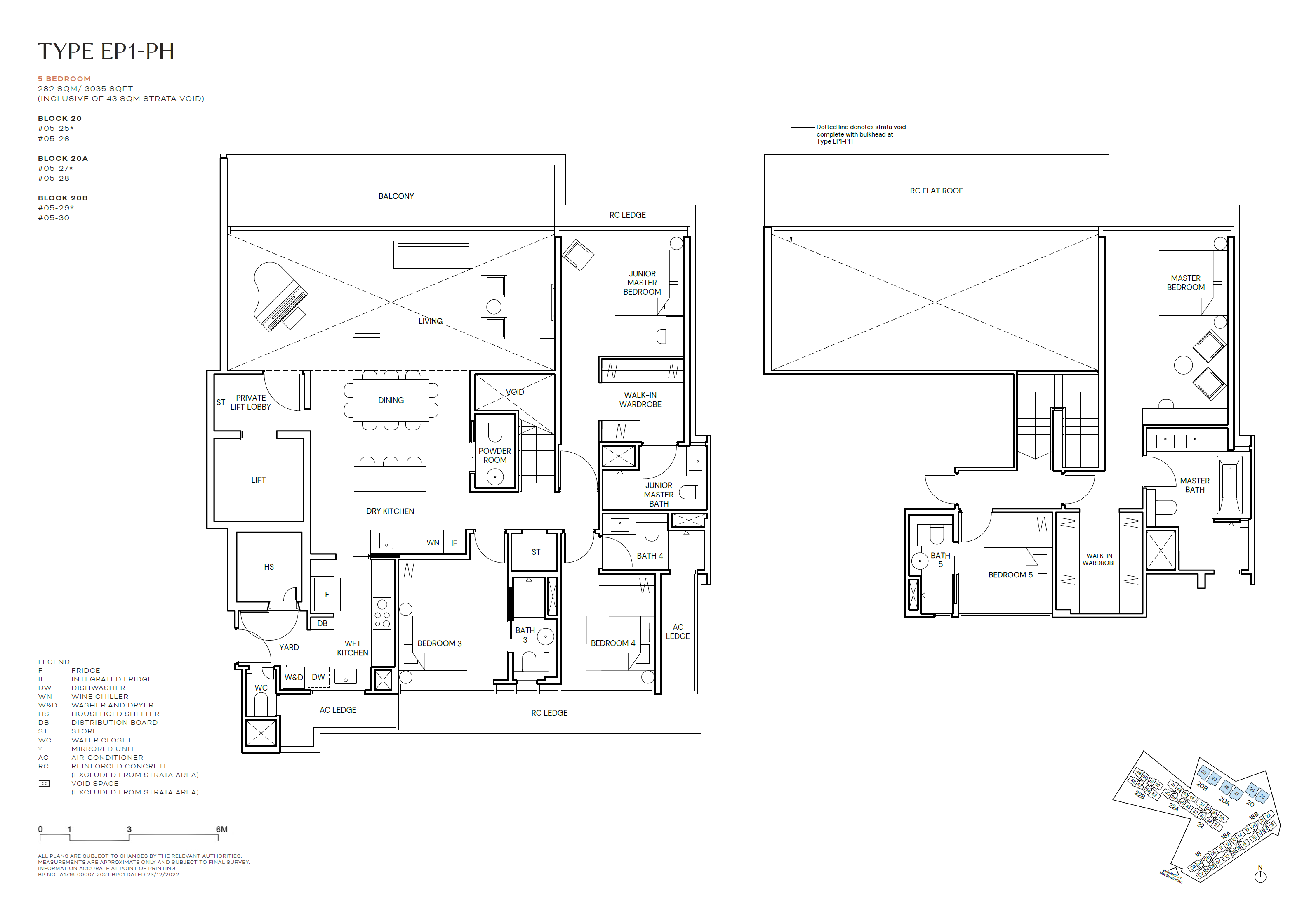 EP1-PH floor plan
