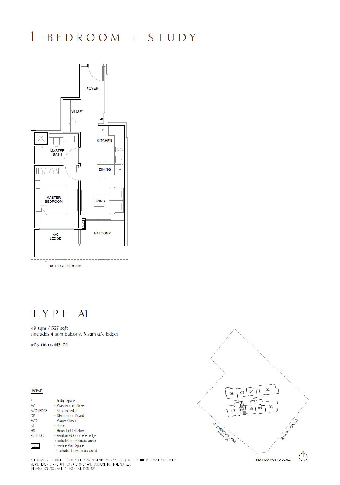 A1 floor plan