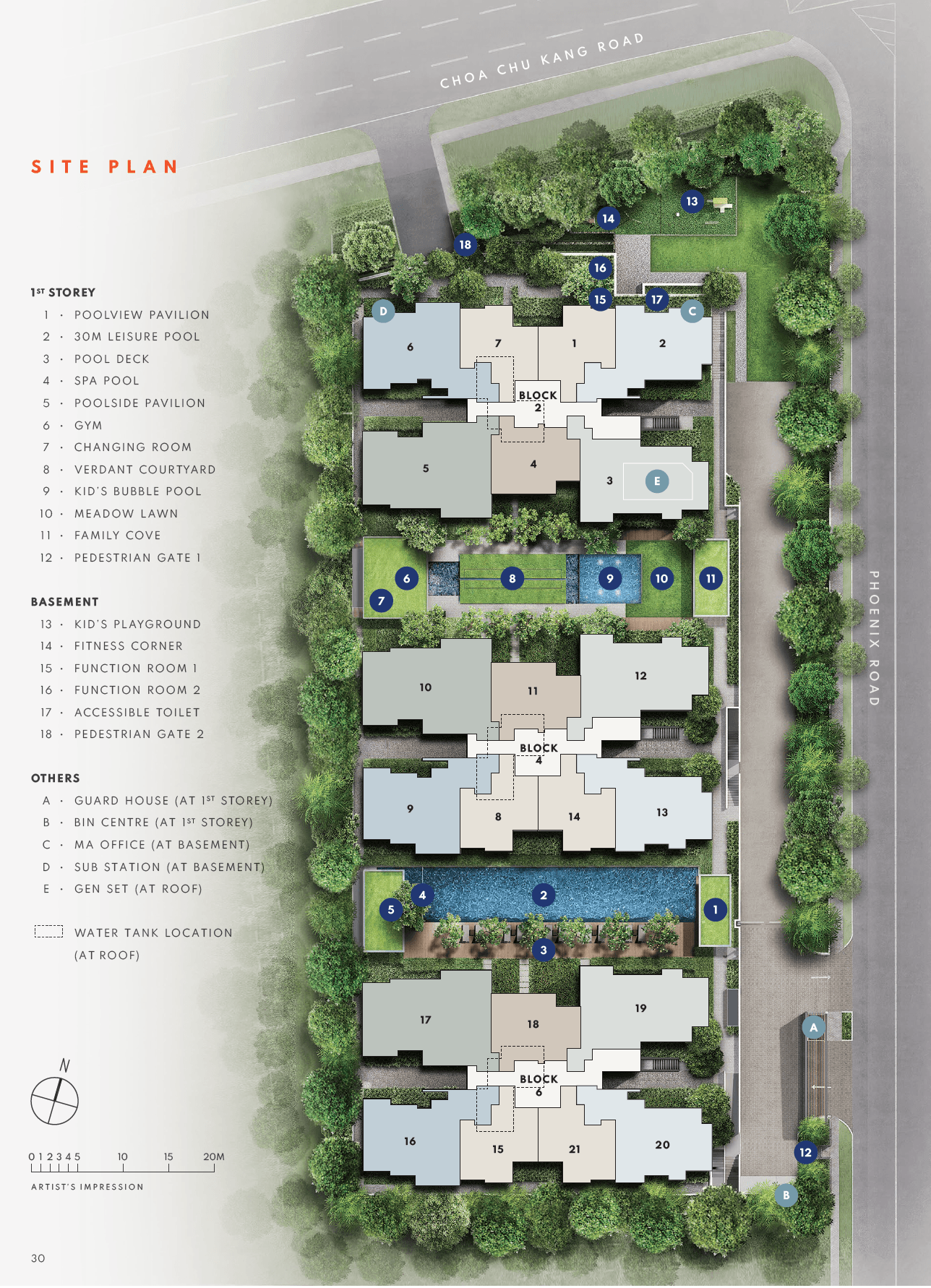 The Arden 雅诗轩 (Yashi Xuan) site plan 2