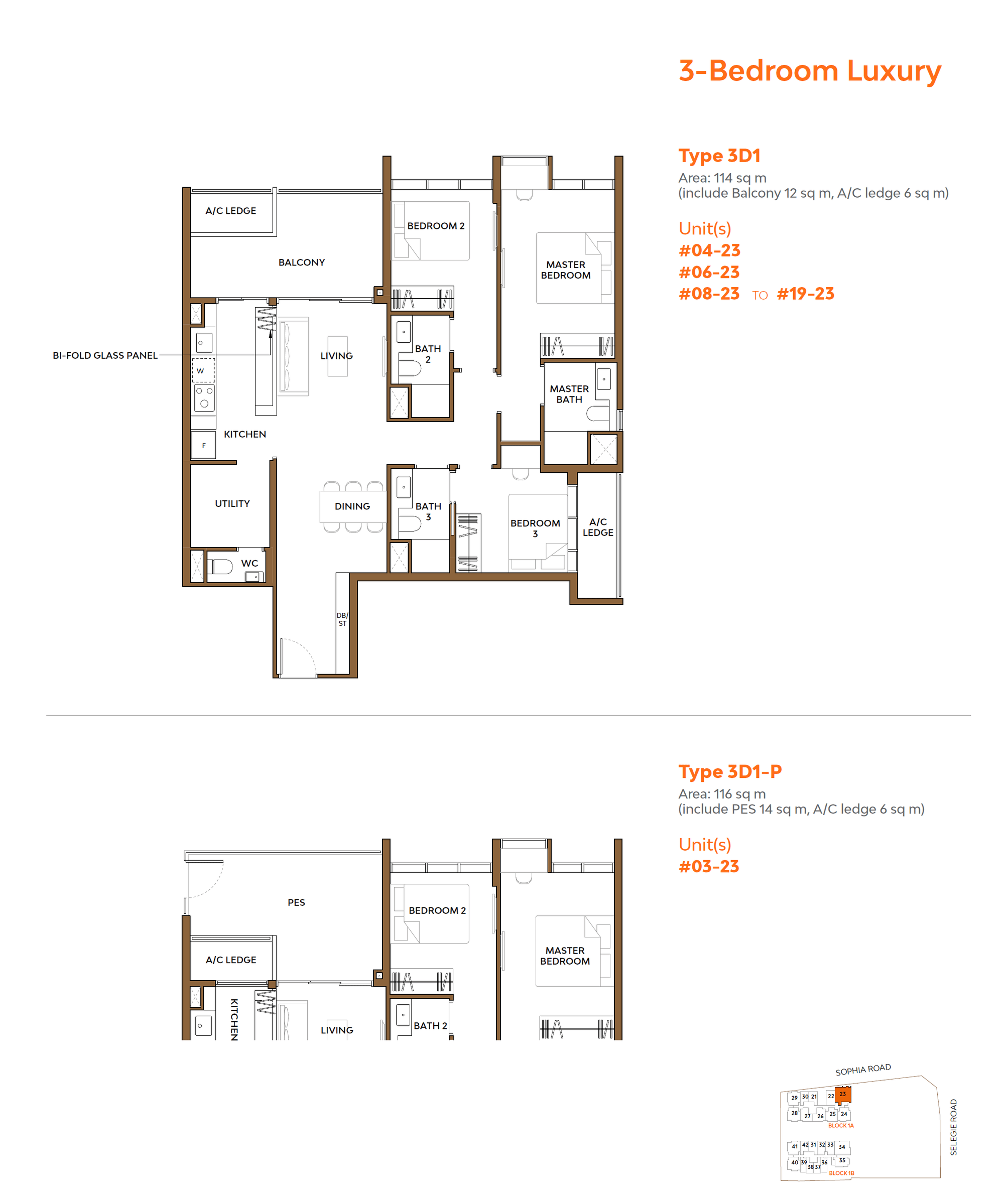 3D1 floor plan