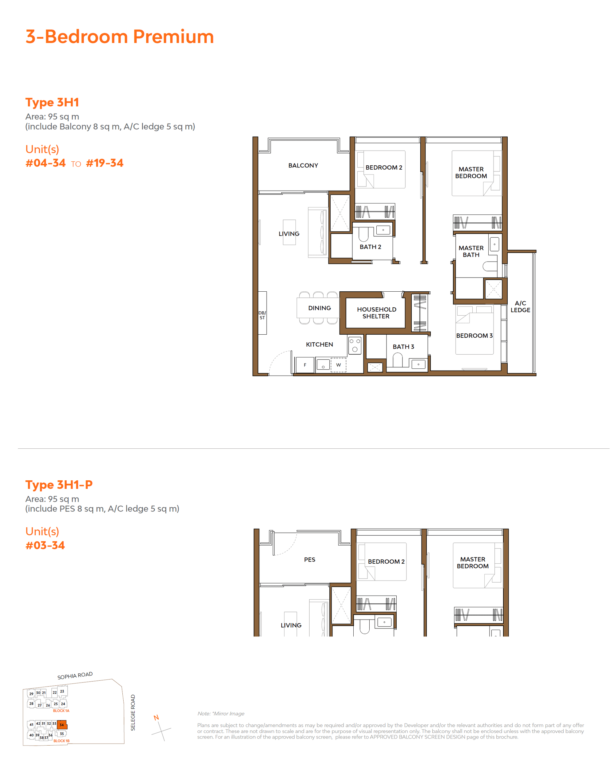 3H1-P floor plan