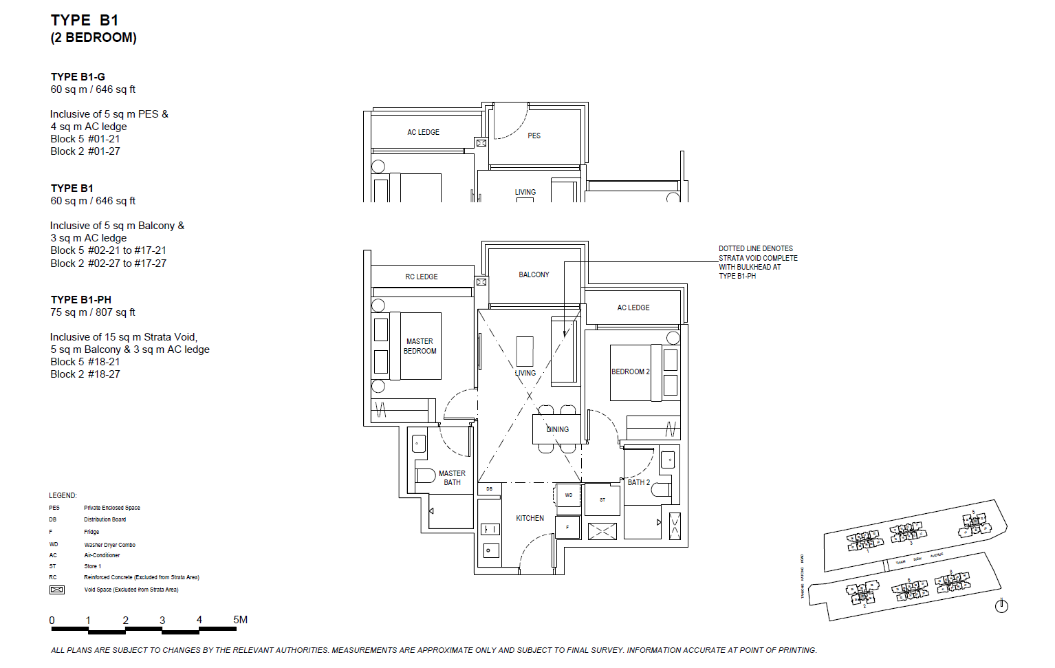 B1-PH floor plan