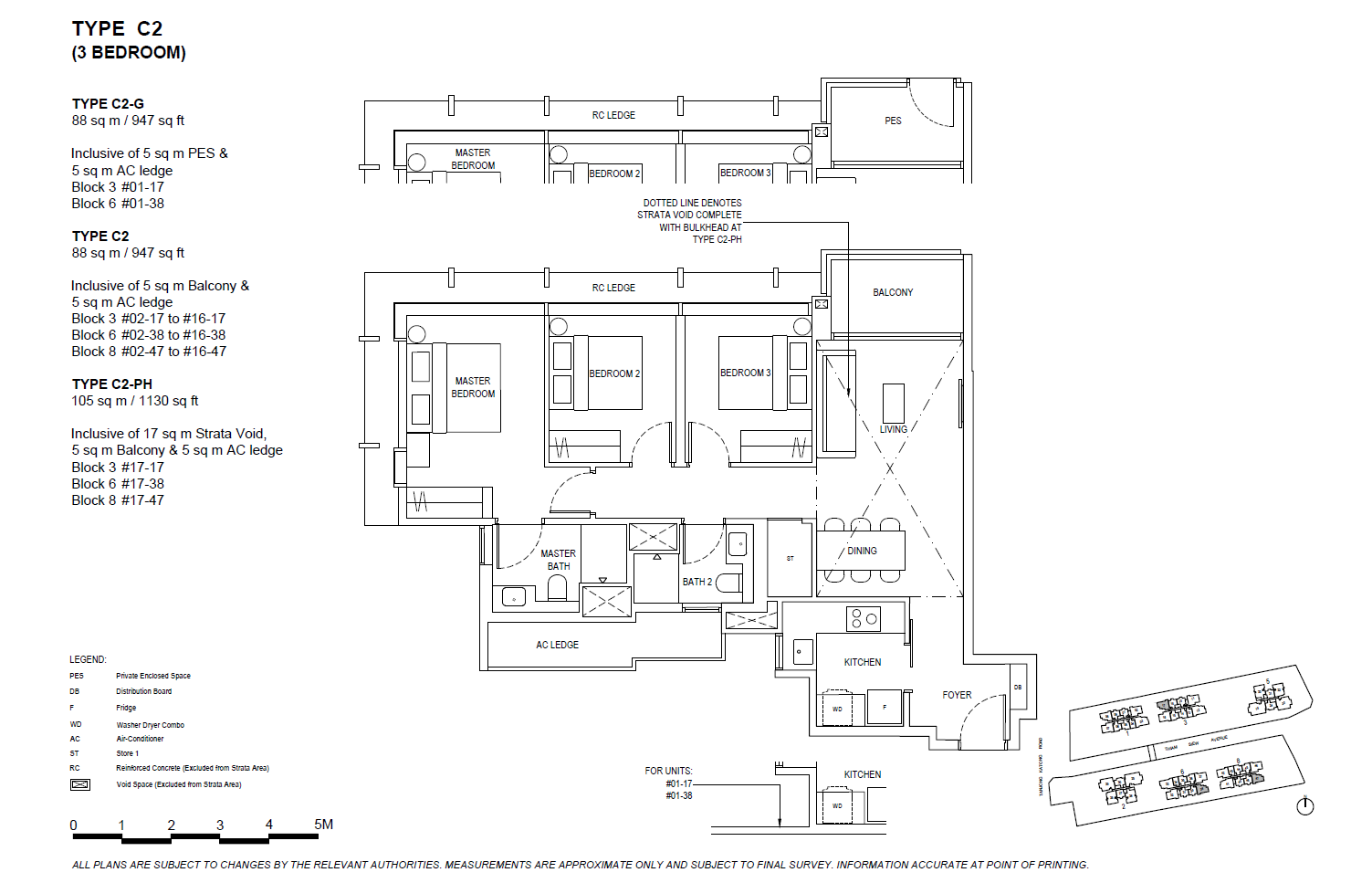 C2-PH floor plan