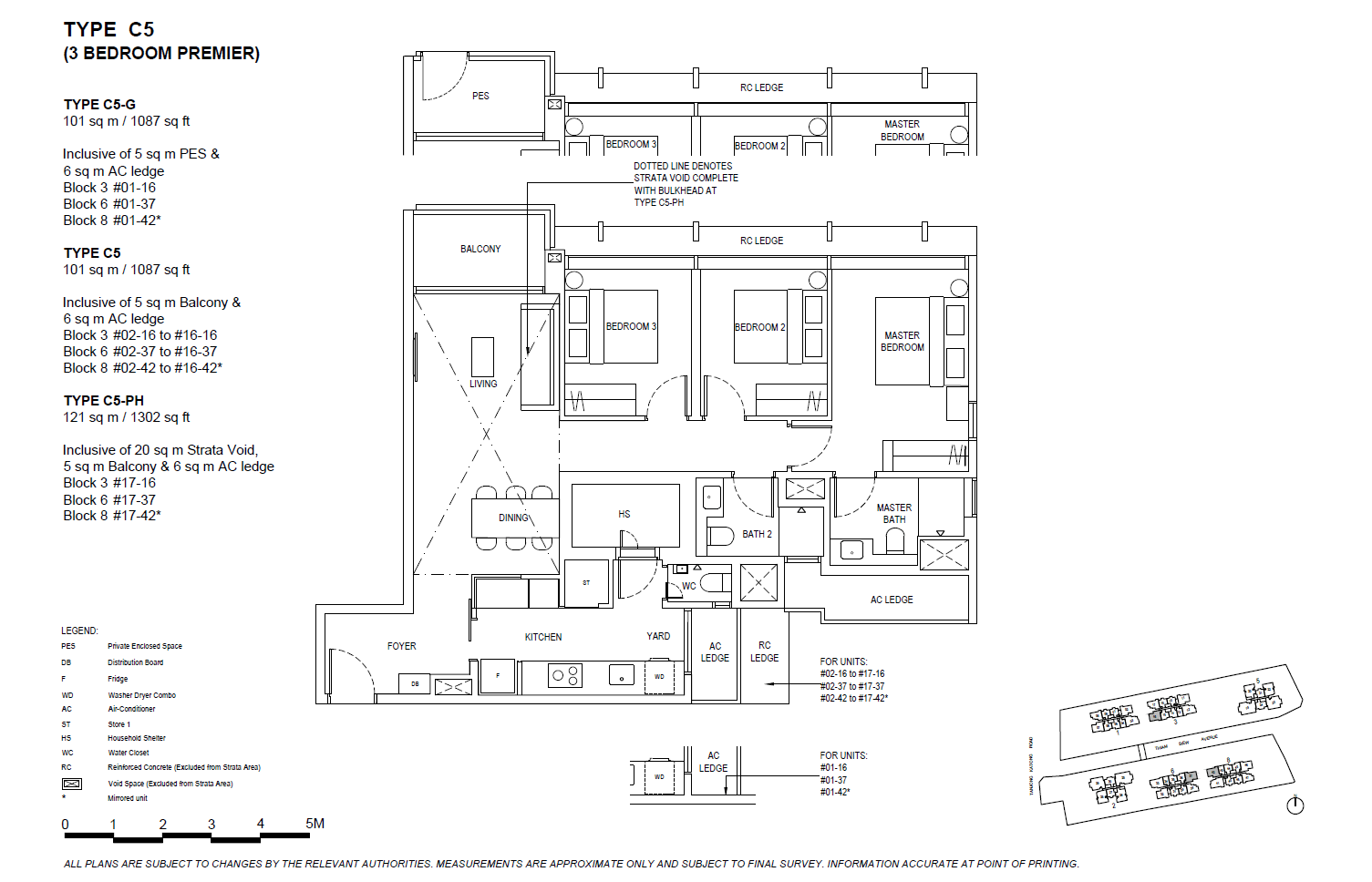 C5-PH floor plan
