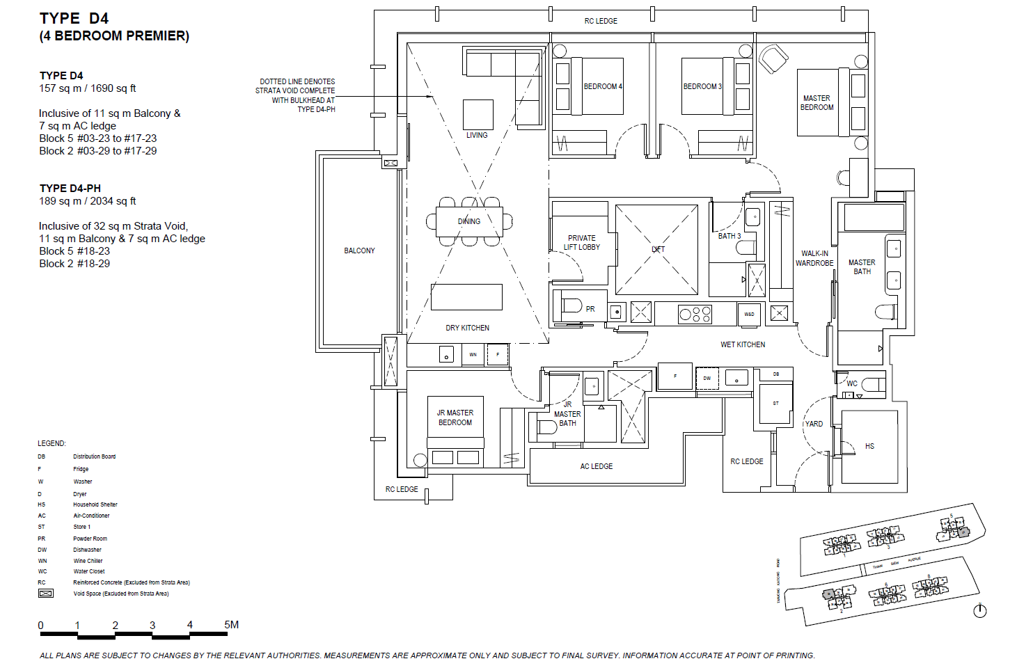 D4-PH floor plan