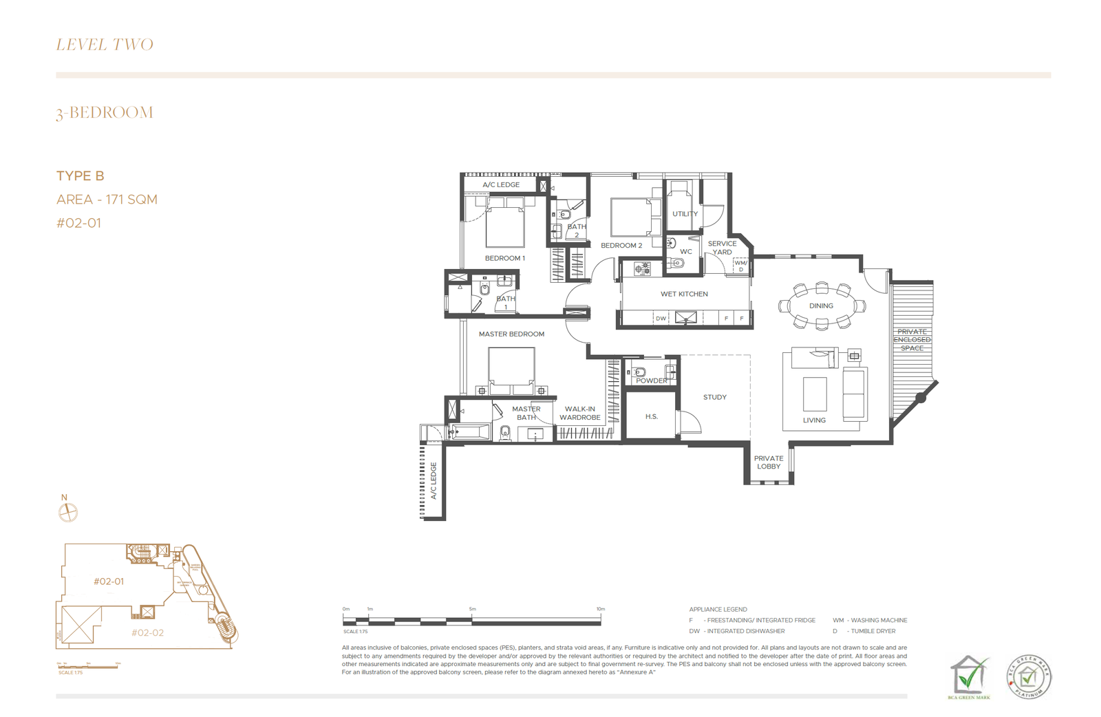 B floor plan