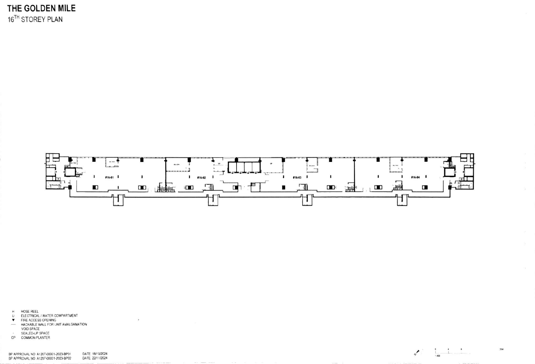 16th floor plan