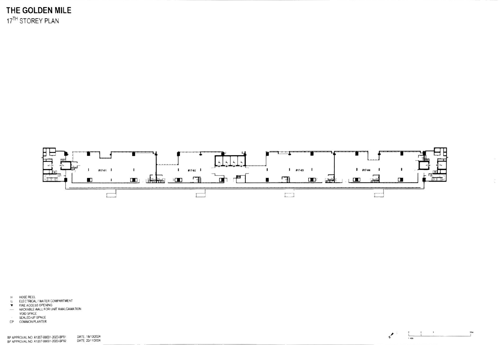 17th floor plan