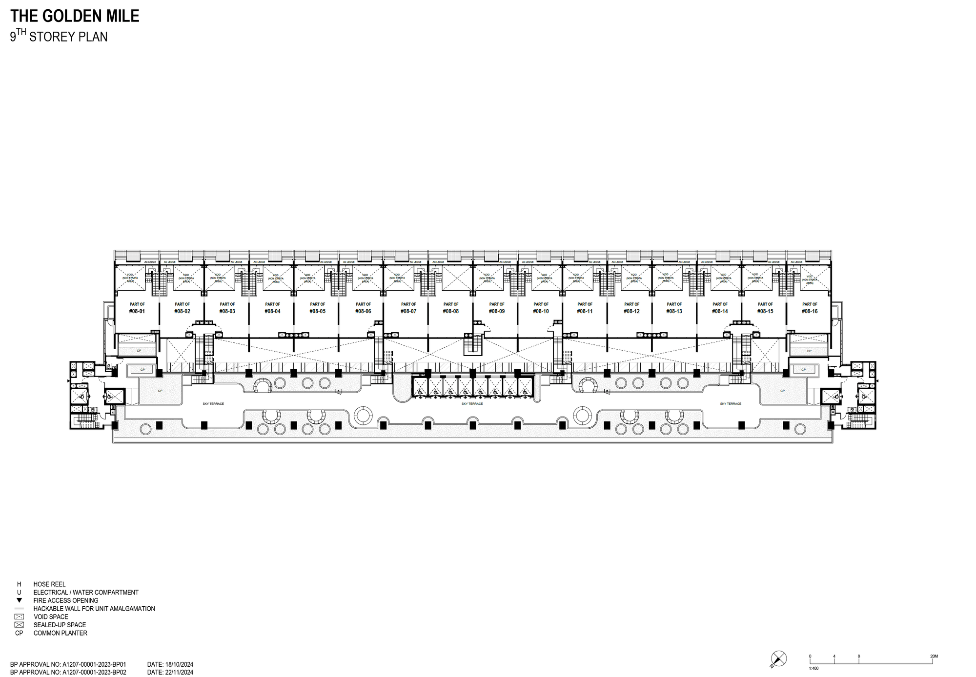 9th floor plan