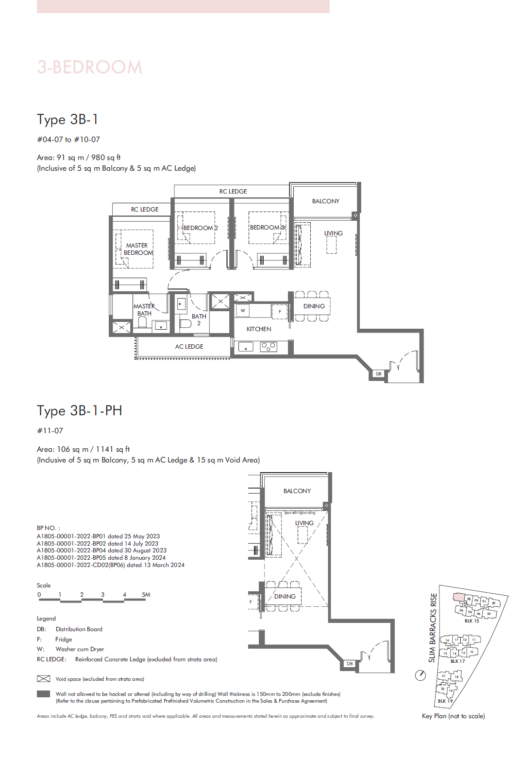 3B-1 floor plan