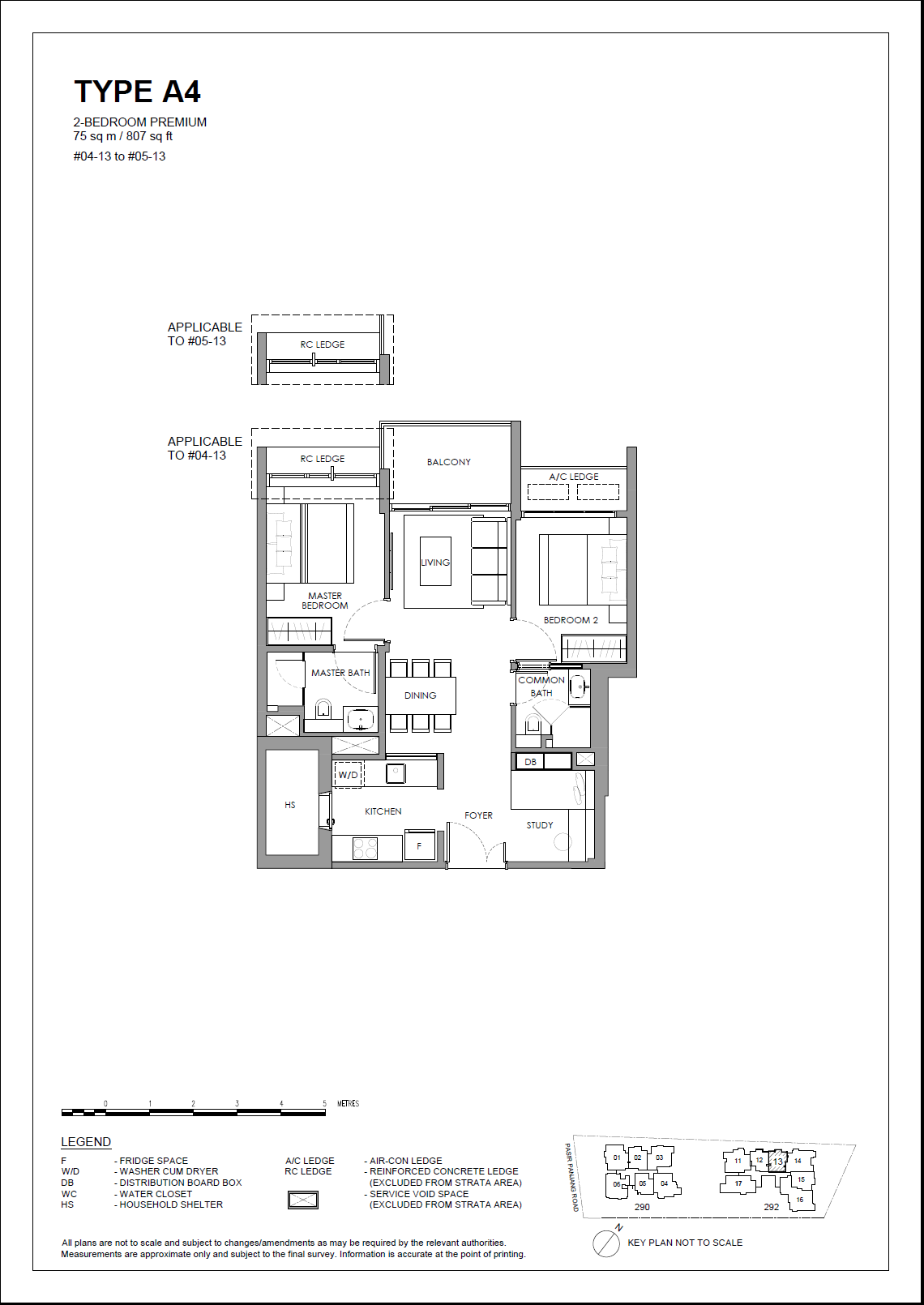 A4 floor plan
