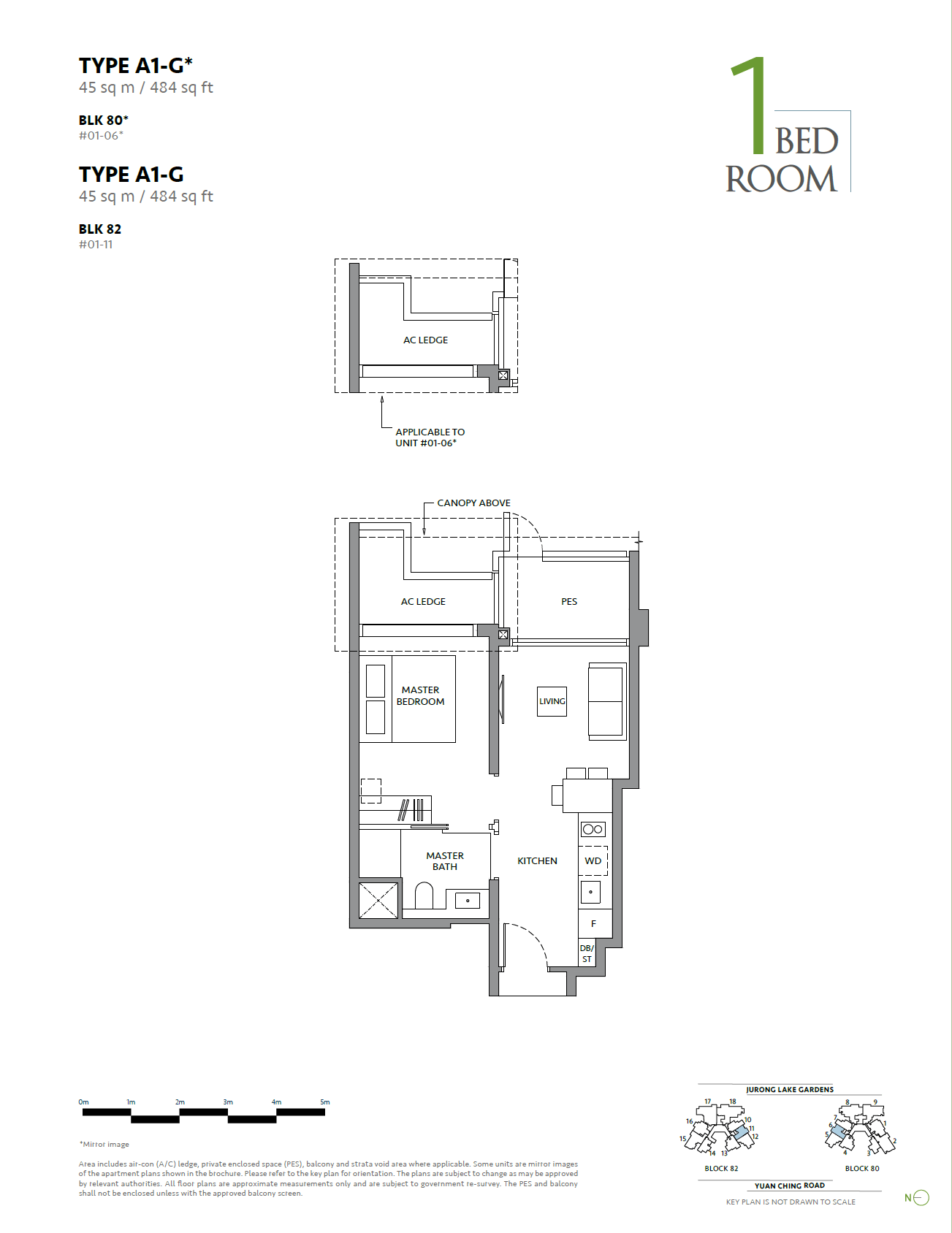 A1-G floor plan