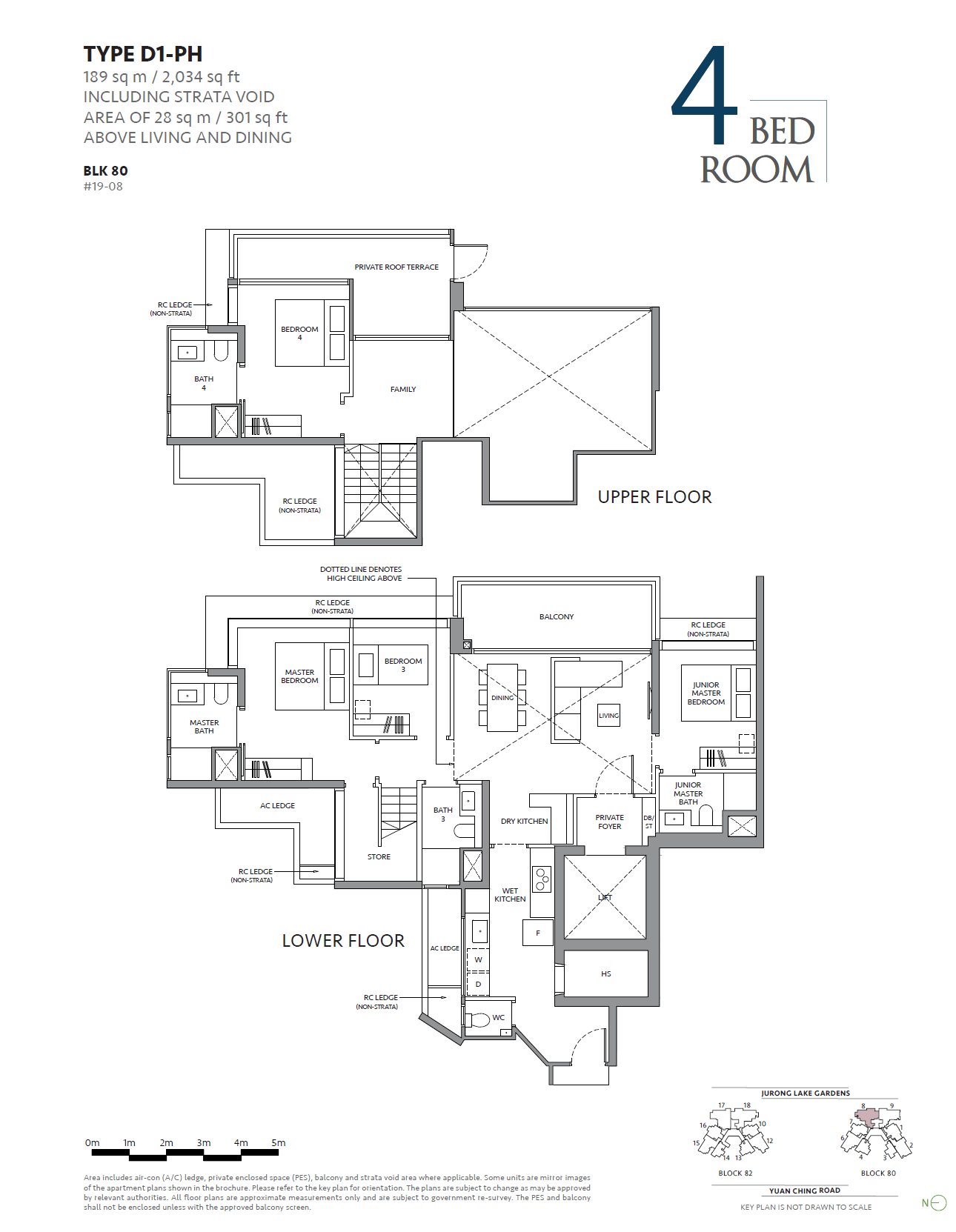 D1-PH floor plan