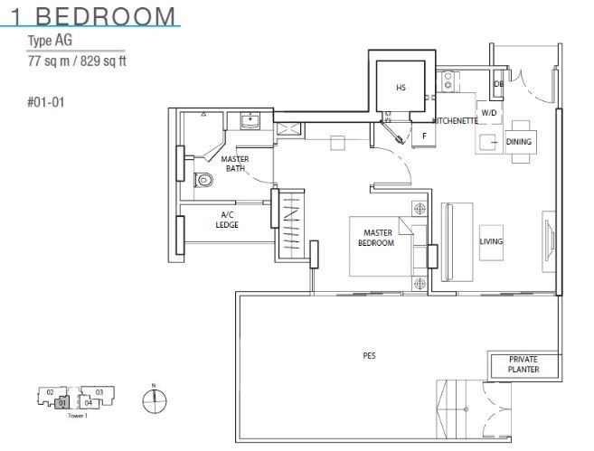 AG floor plan