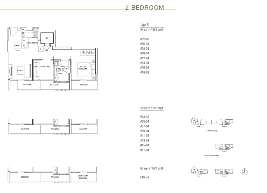 B floor plan