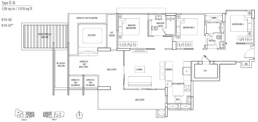 C-b floor plan