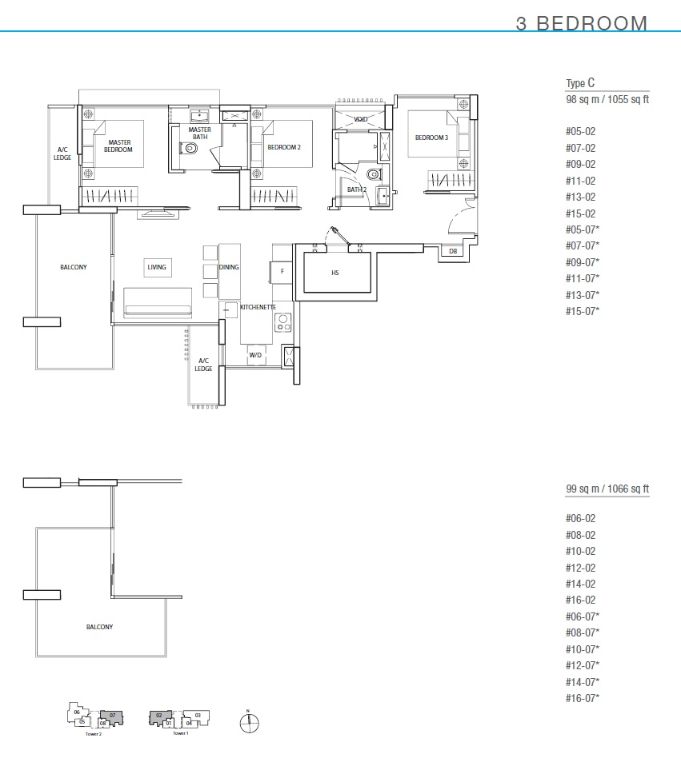 C floor plan