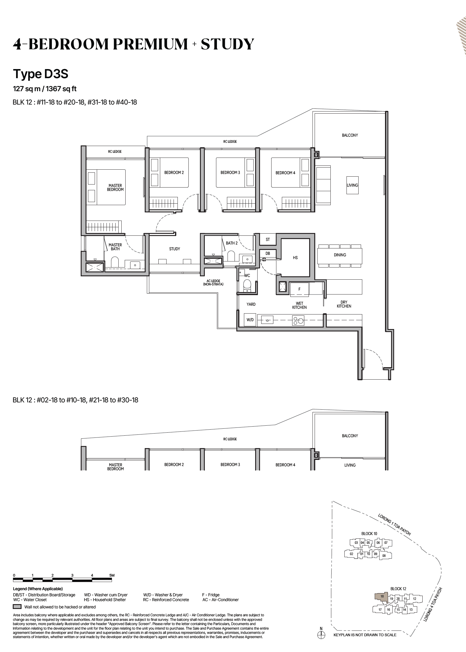 D3S floor plan