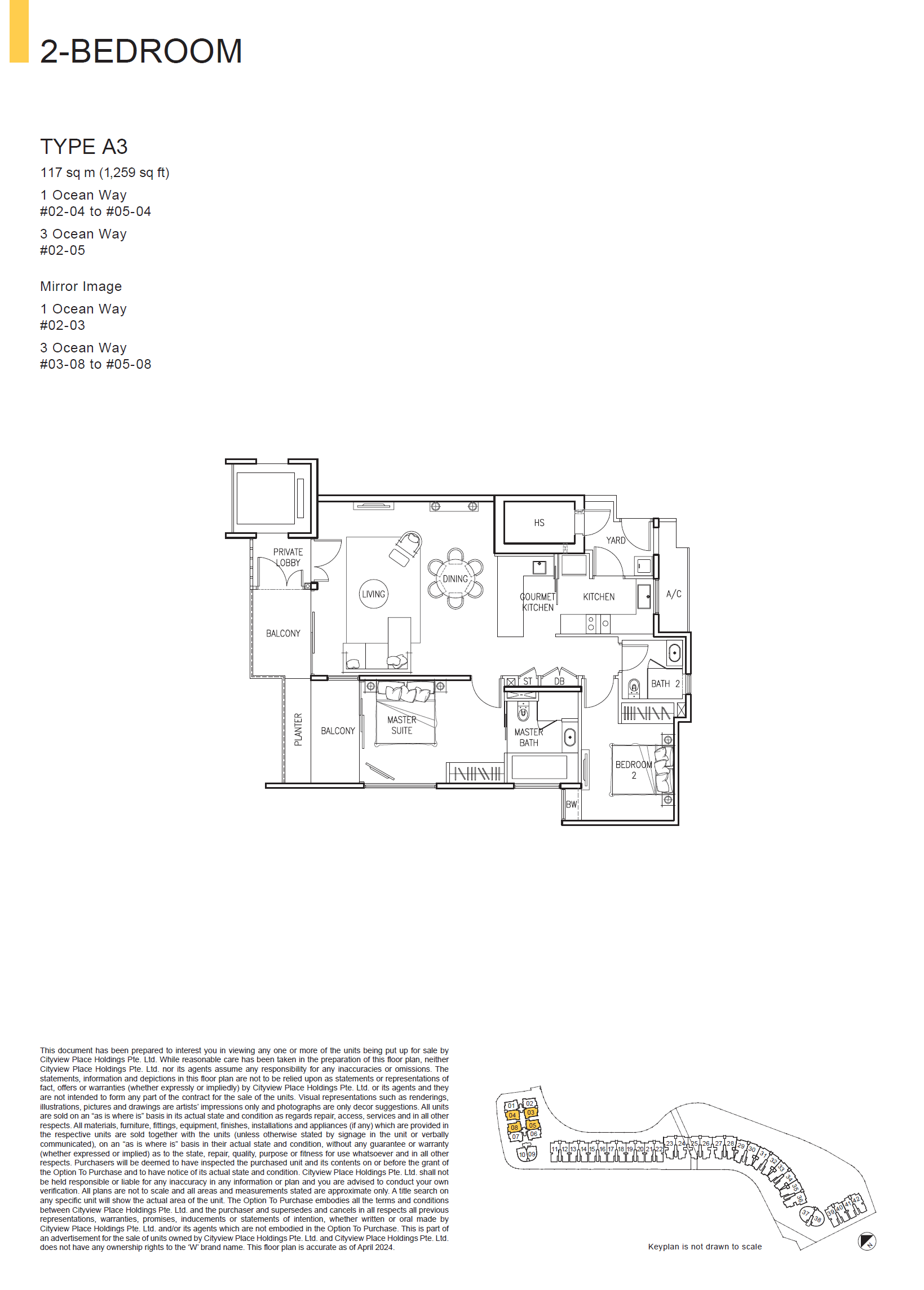 A3 floor plan