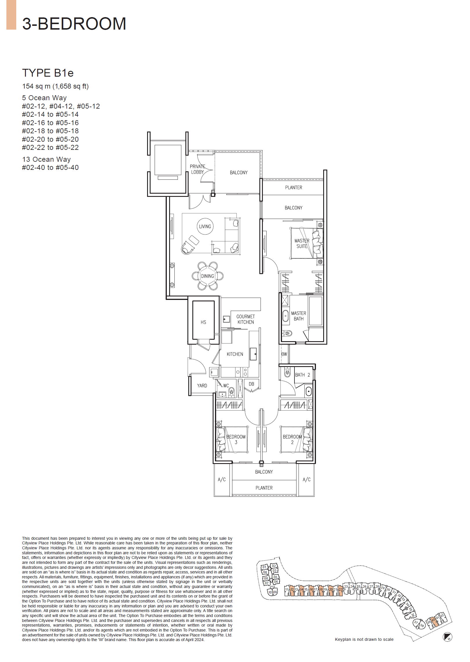 B1e floor plan