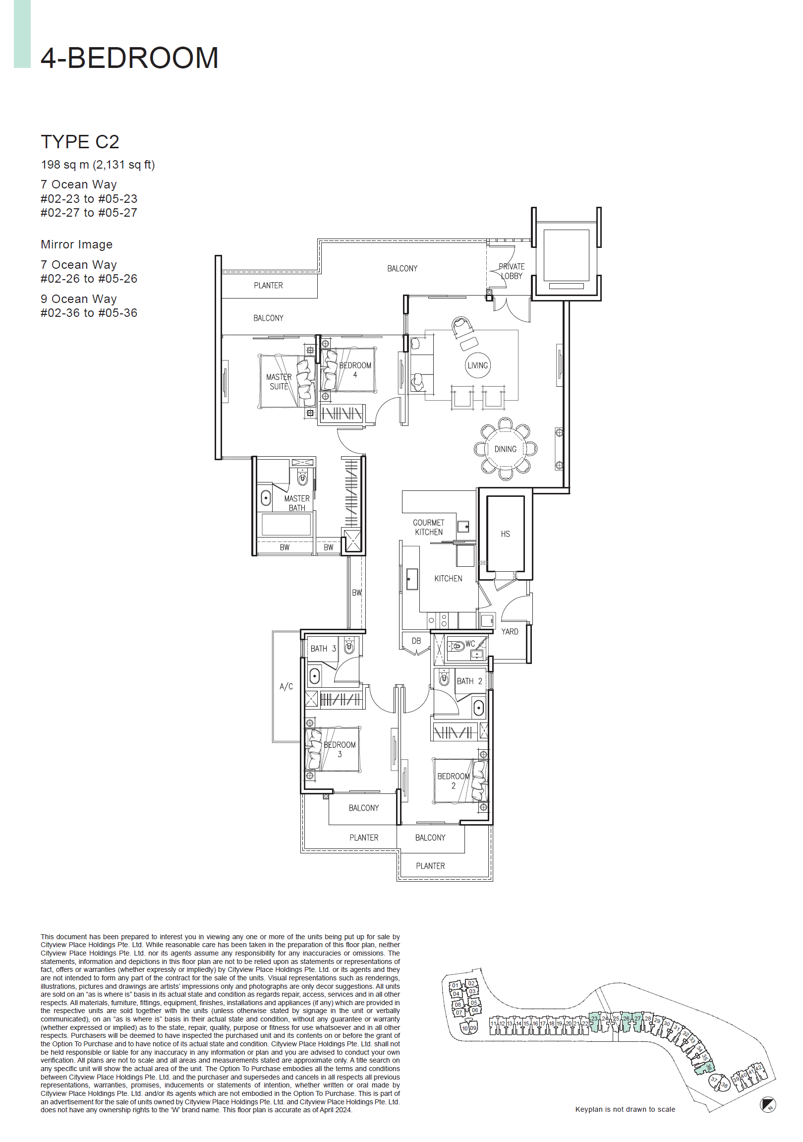 C2 floor plan