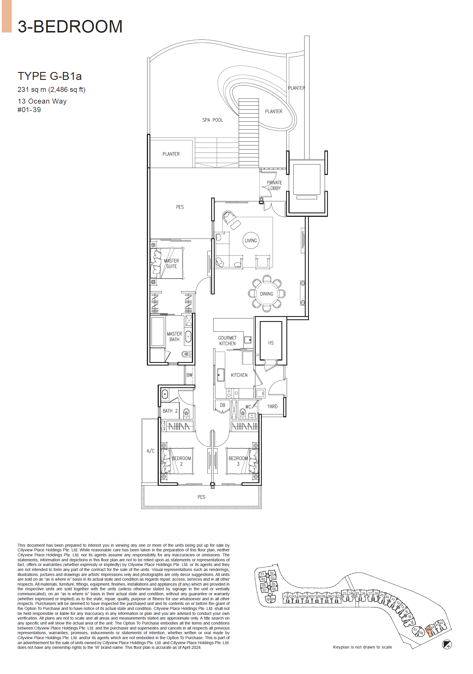 G-B1a floor plan