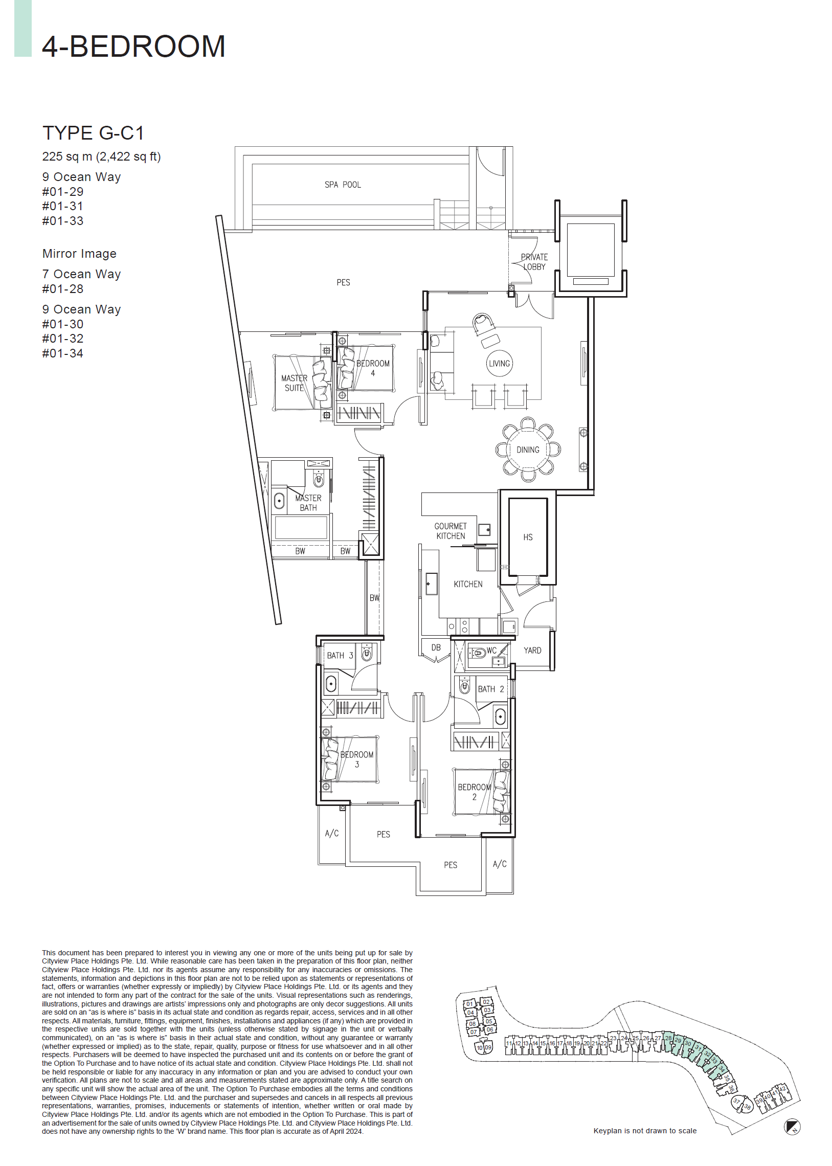 G-C1 floor plan