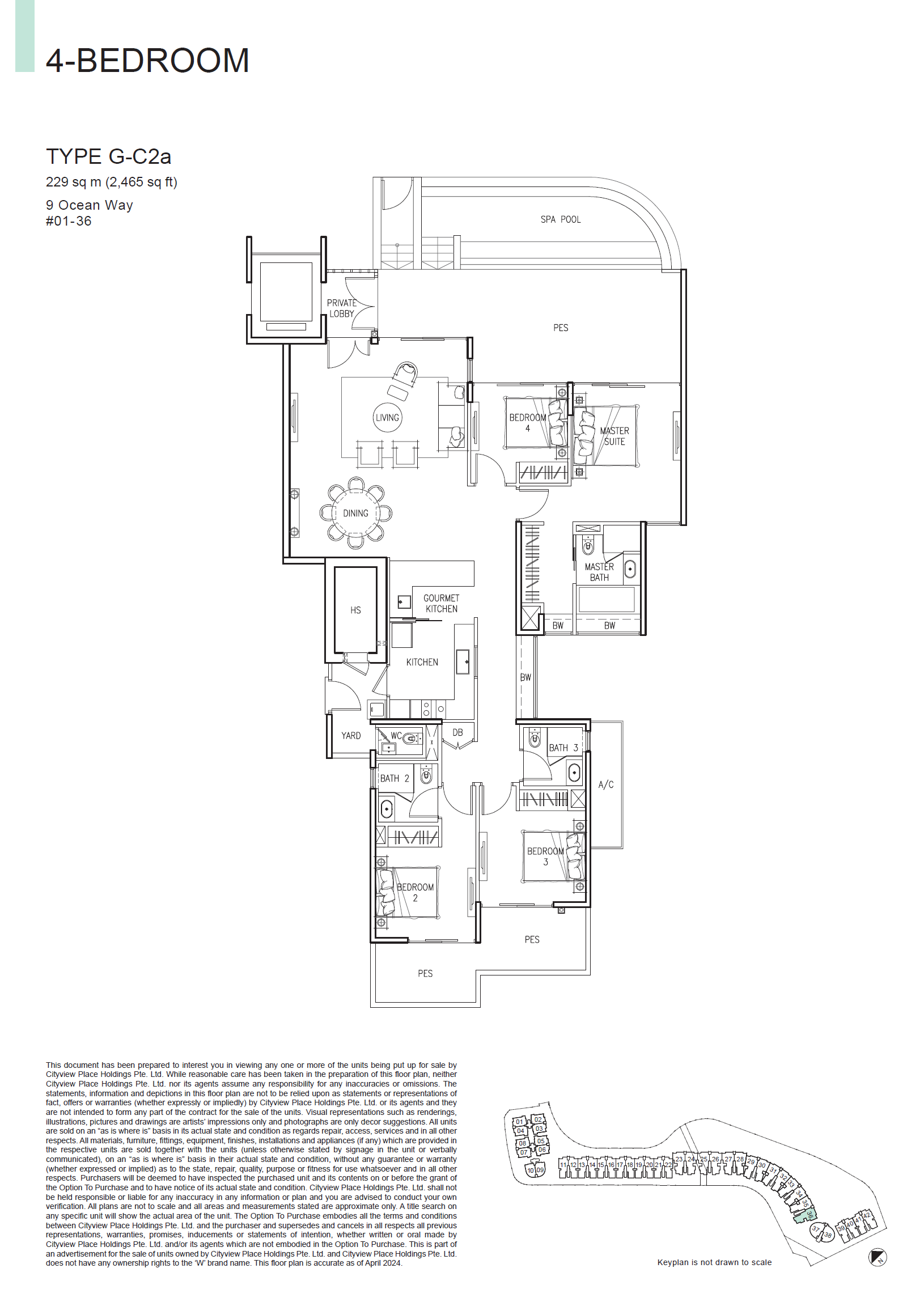 G-C2a floor plan
