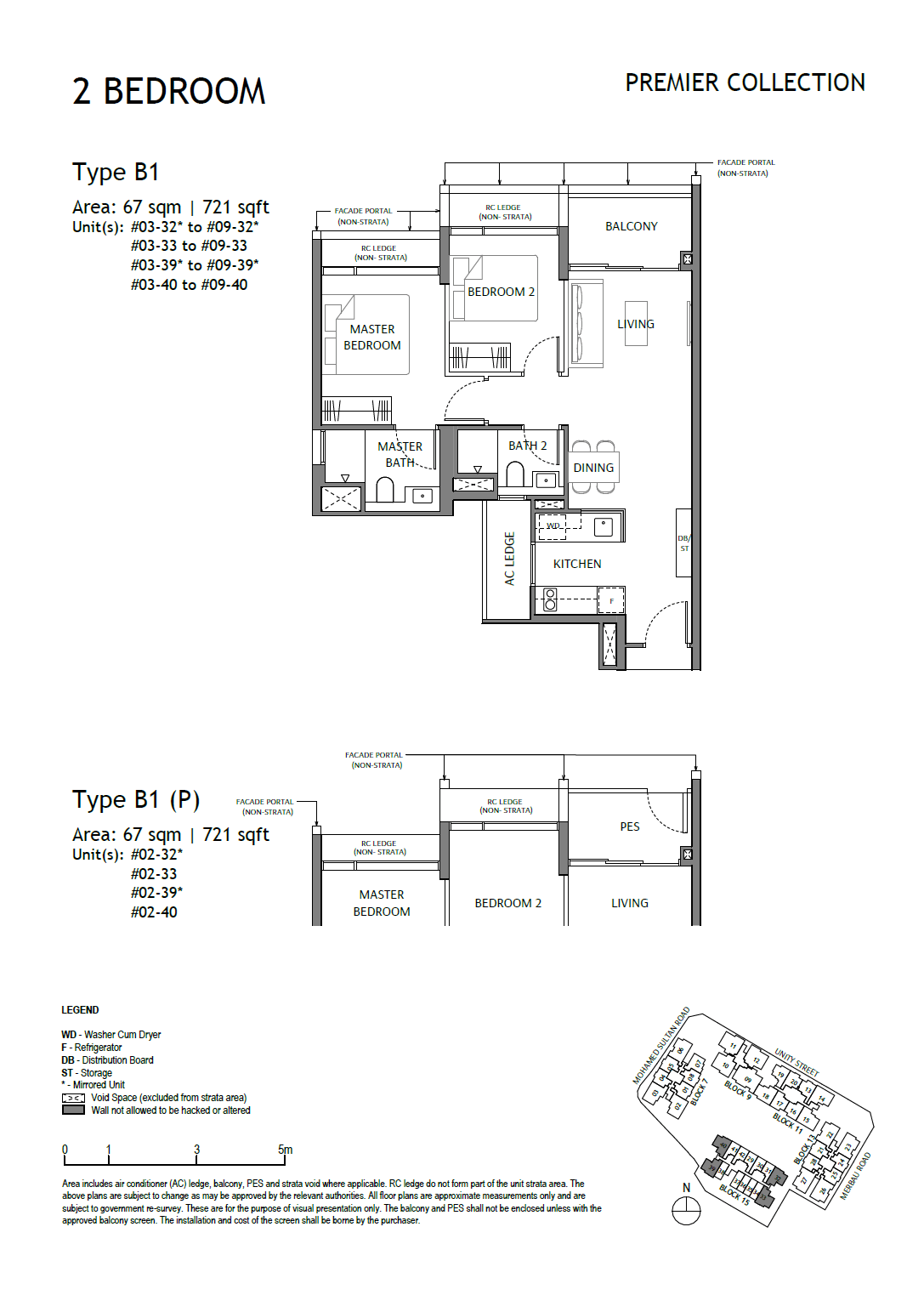 B1(P) floor plan