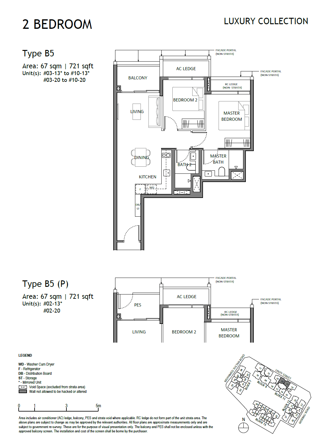 B5(P) floor plan