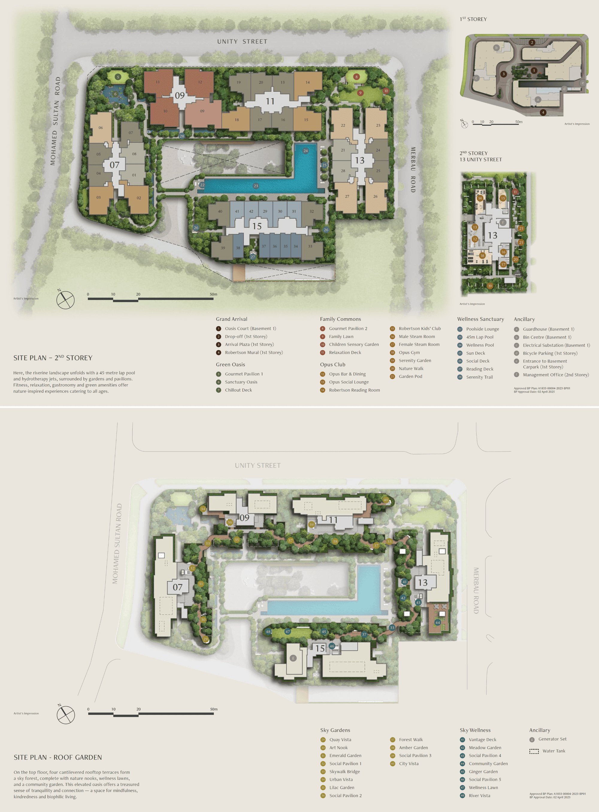 The Robertson Opus site plan 2