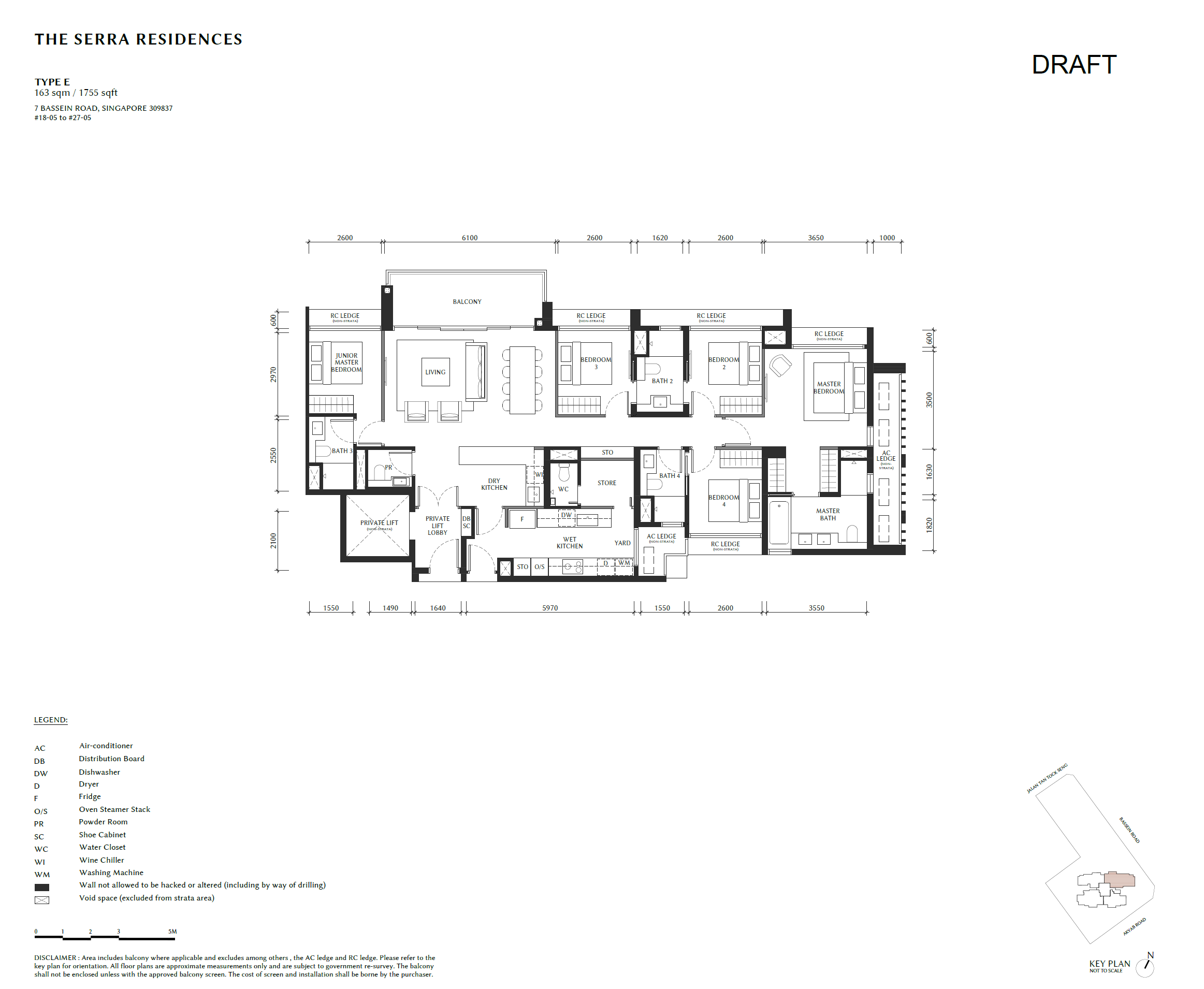 E floor plan