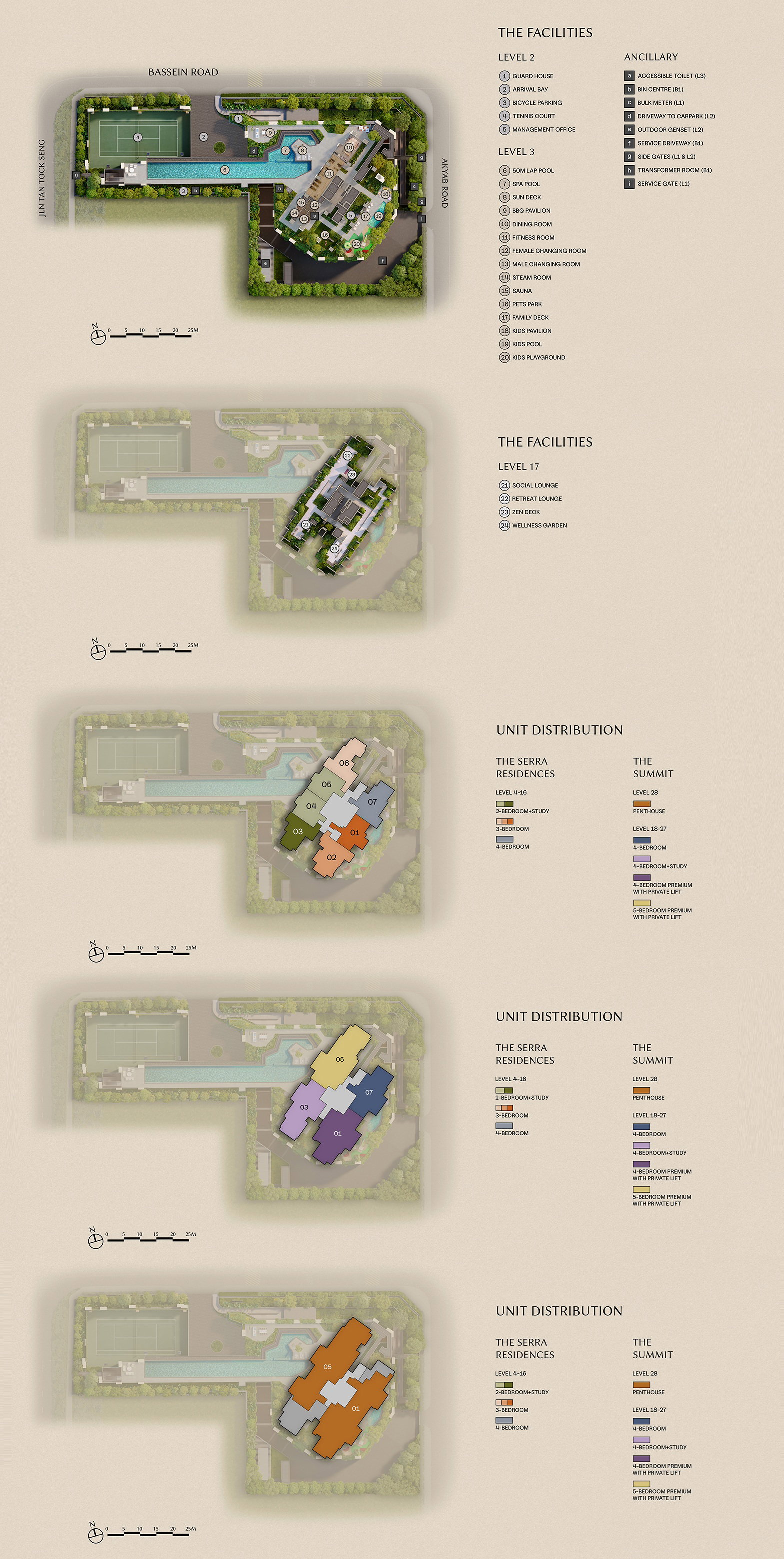 The Serra Residences site plan 1