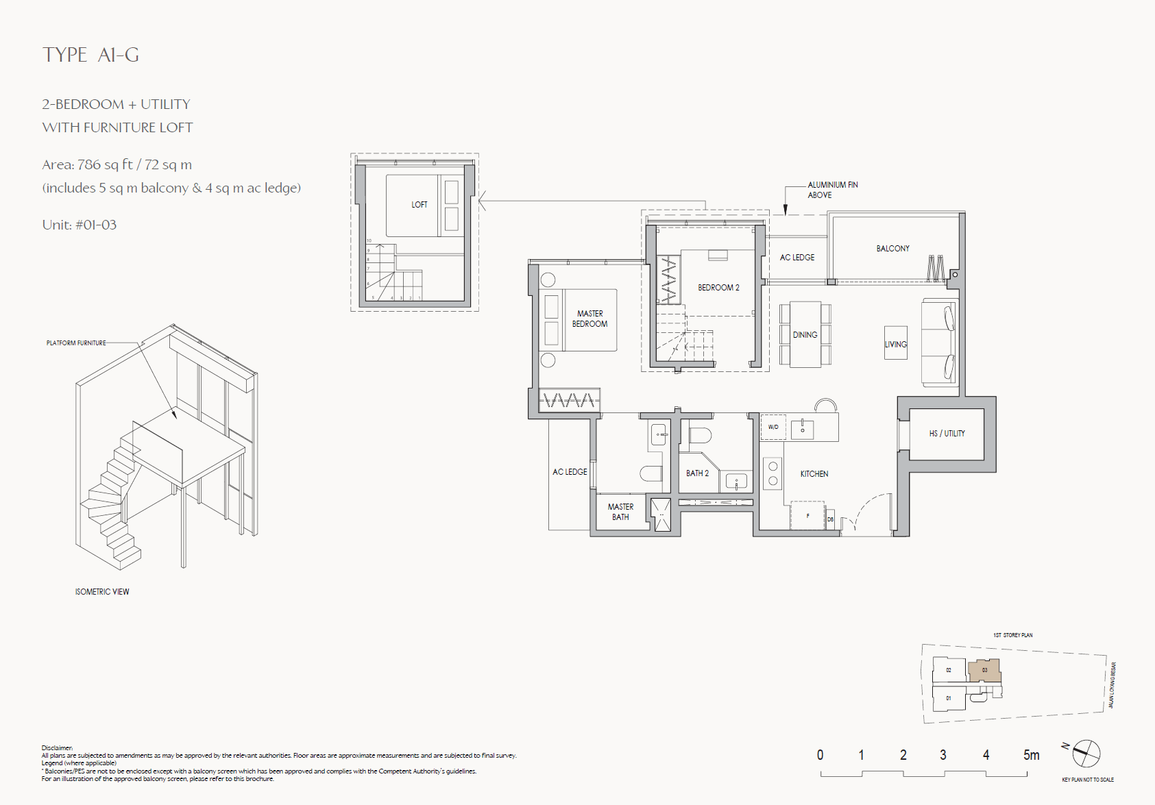 A1-G floor plan