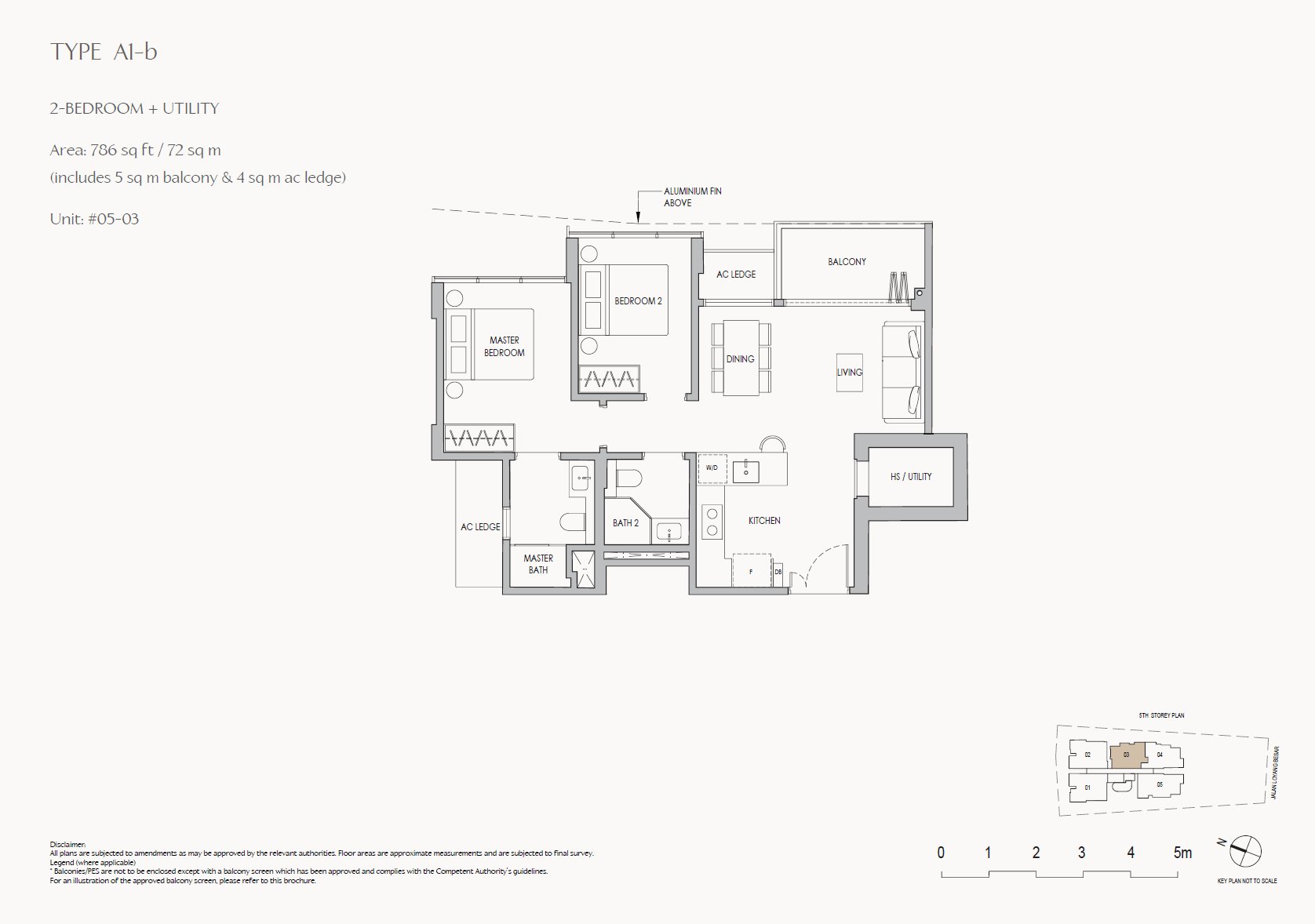 A1-b floor plan