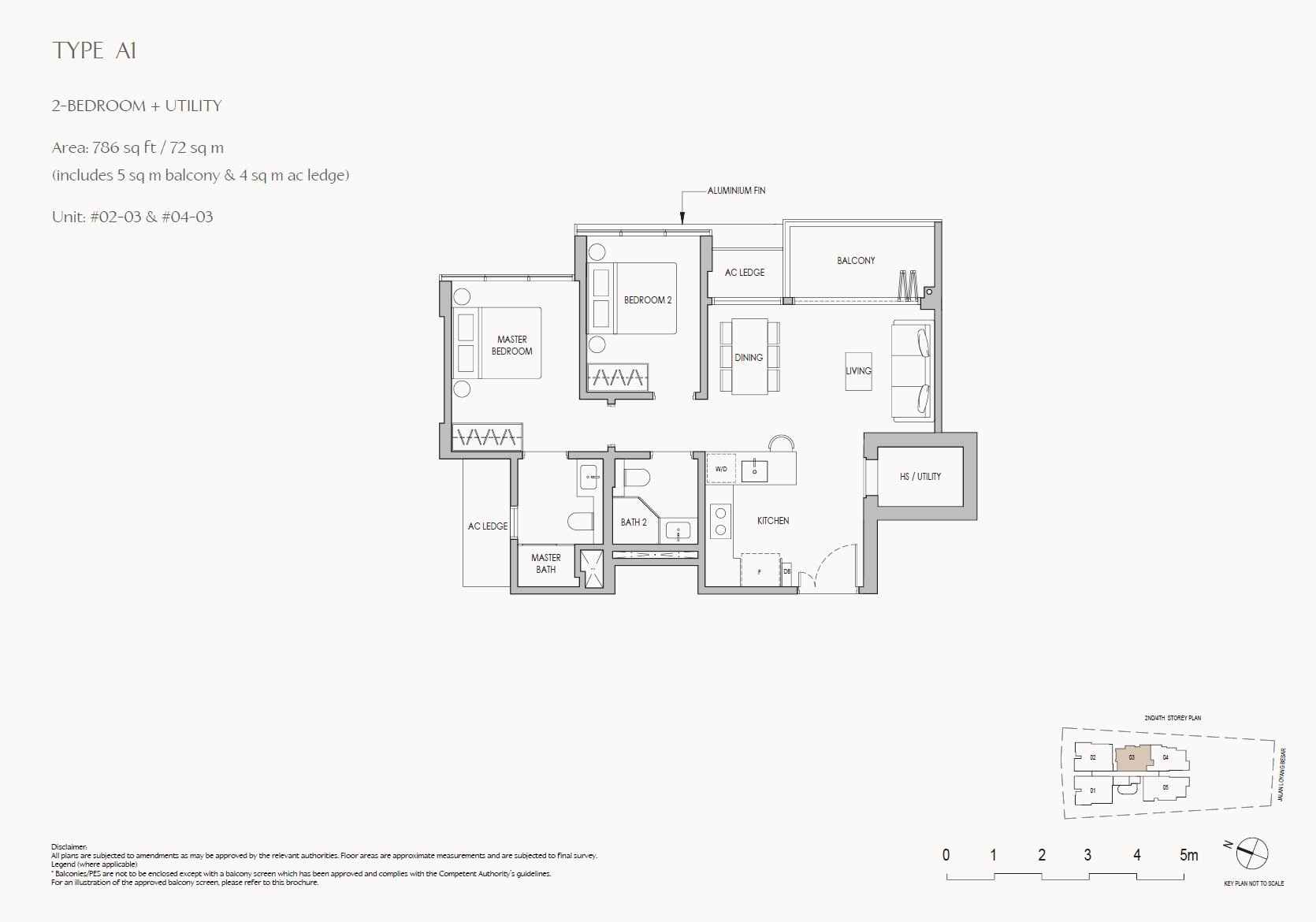 A1 floor plan