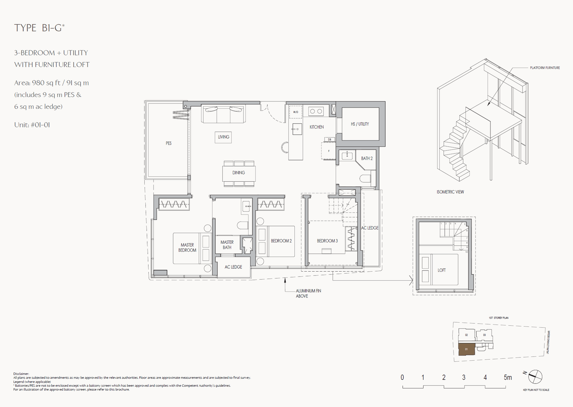 B1-G floor plan