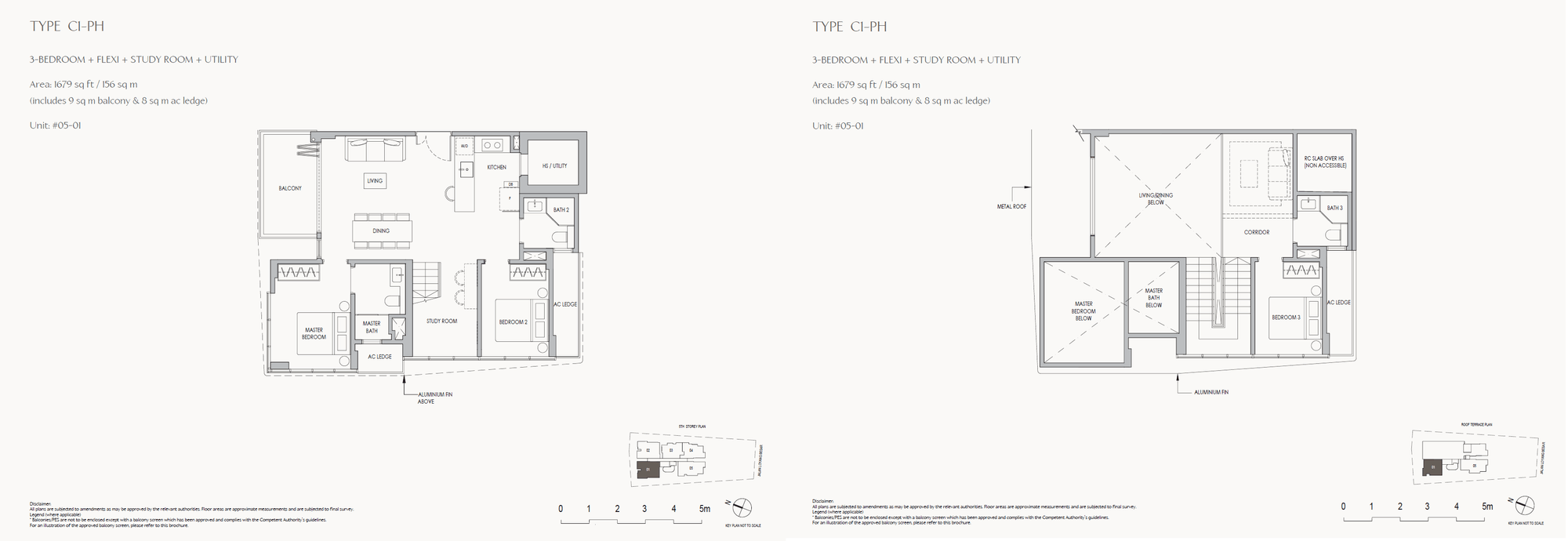 C1-PH floor plan