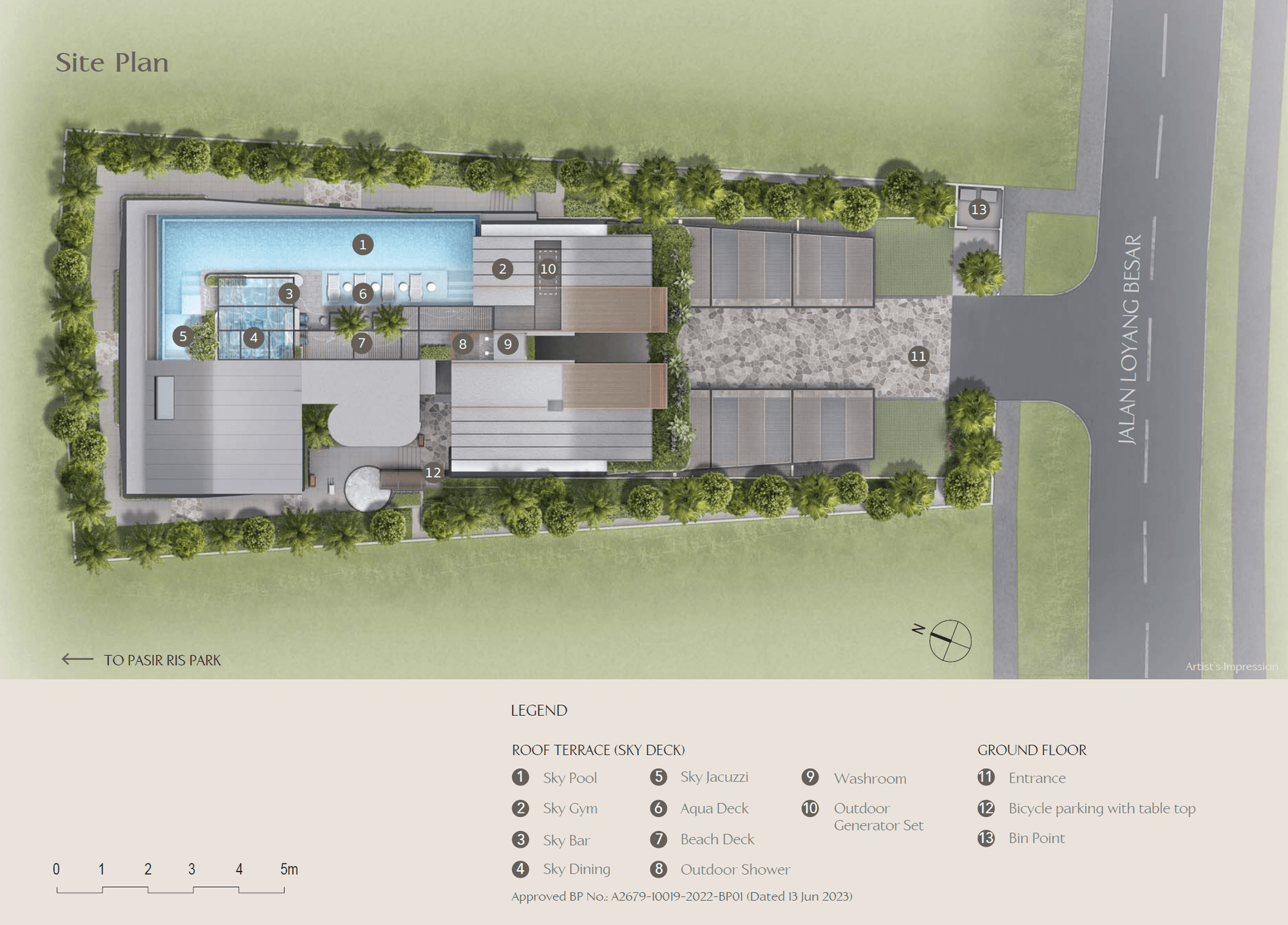 The Shorefront site plan 2