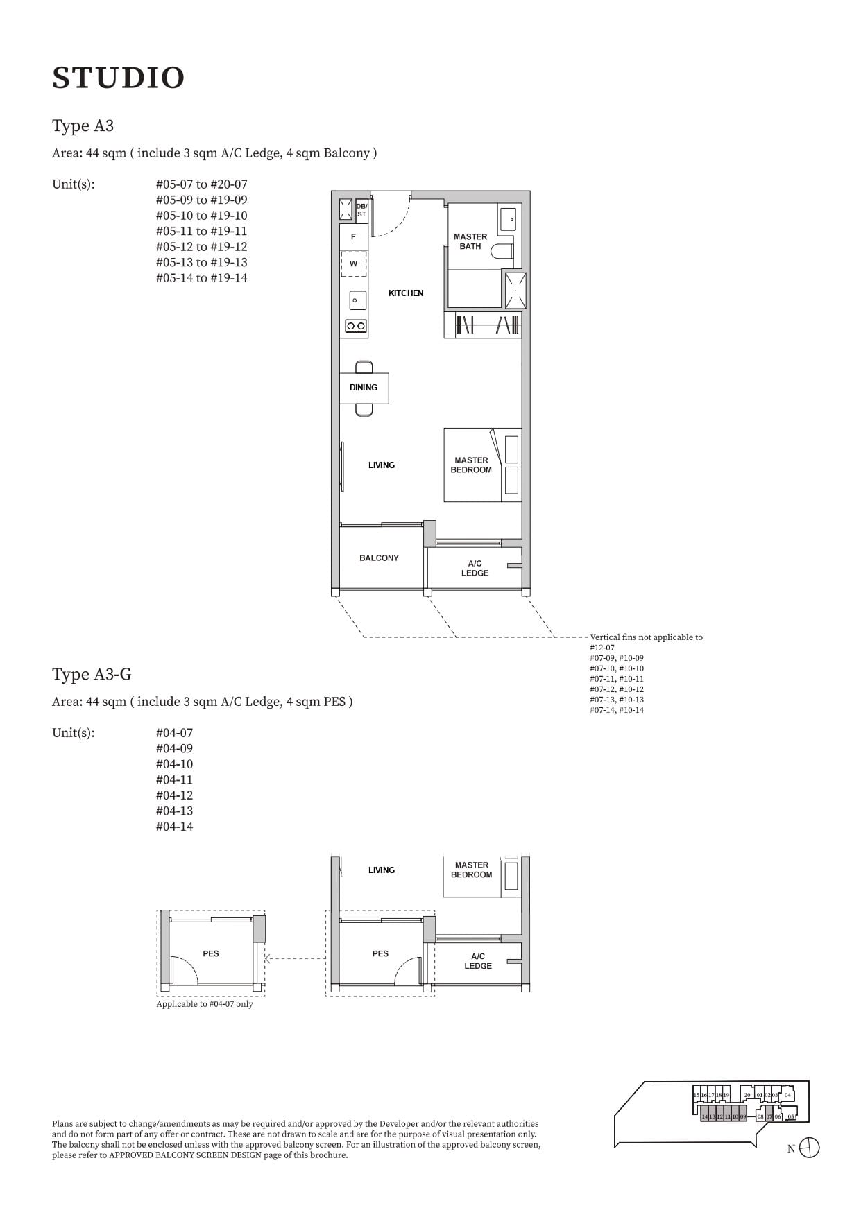 A3 floor plan