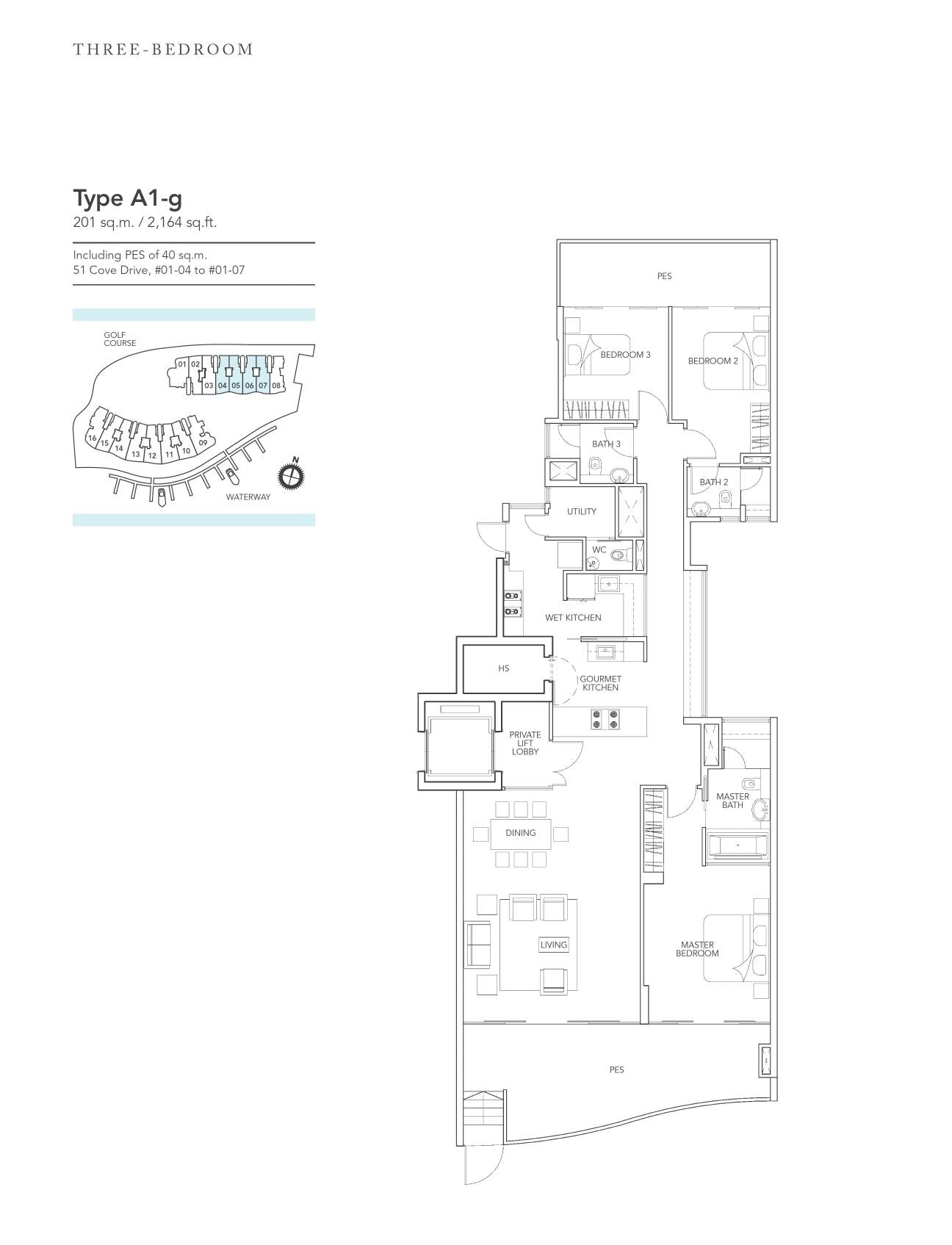 A1-g floor plan