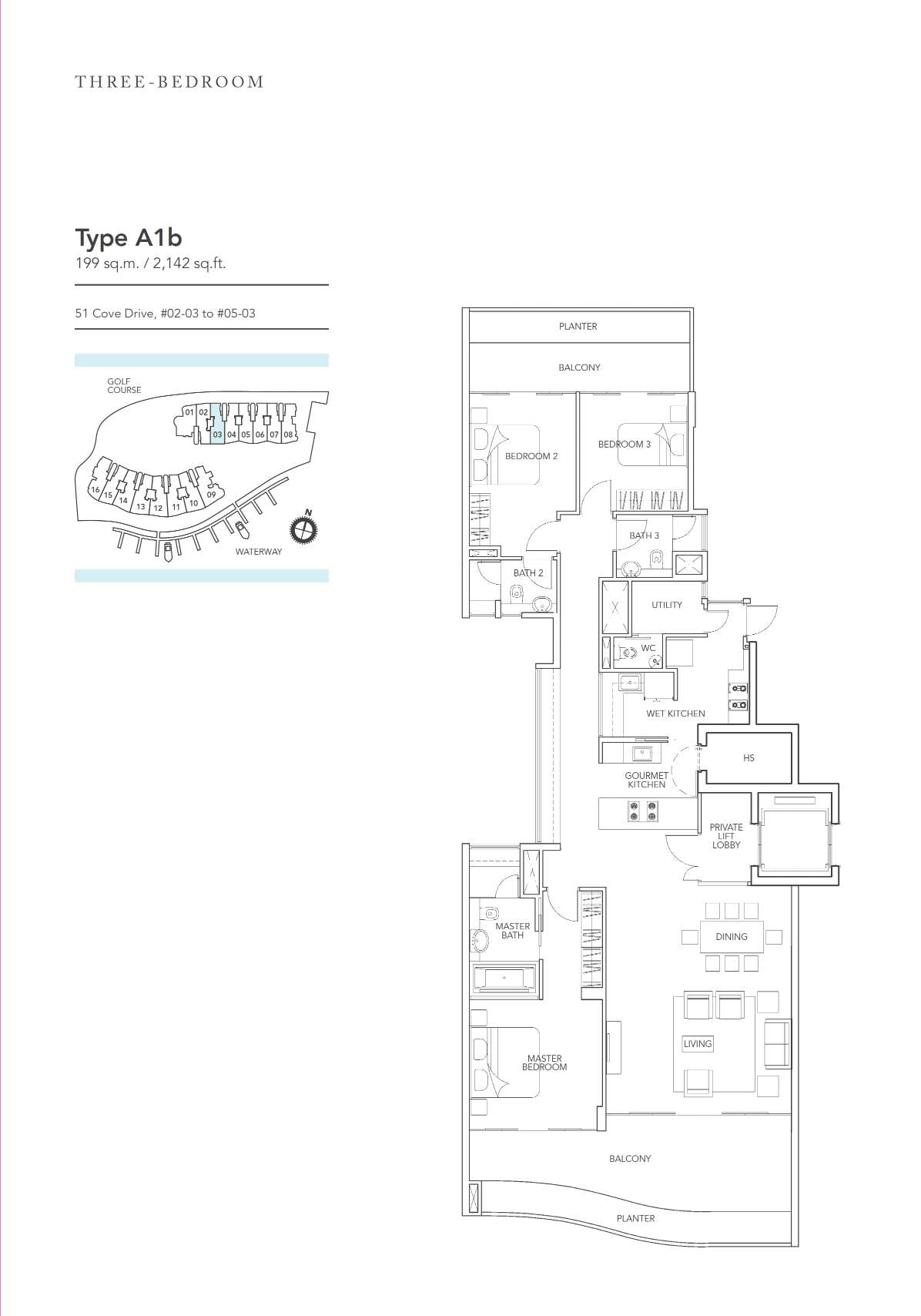 A1b floor plan