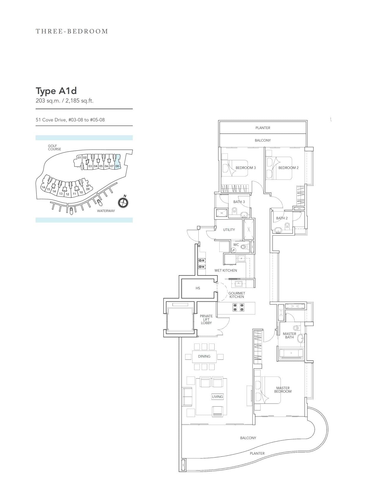 A1d floor plan