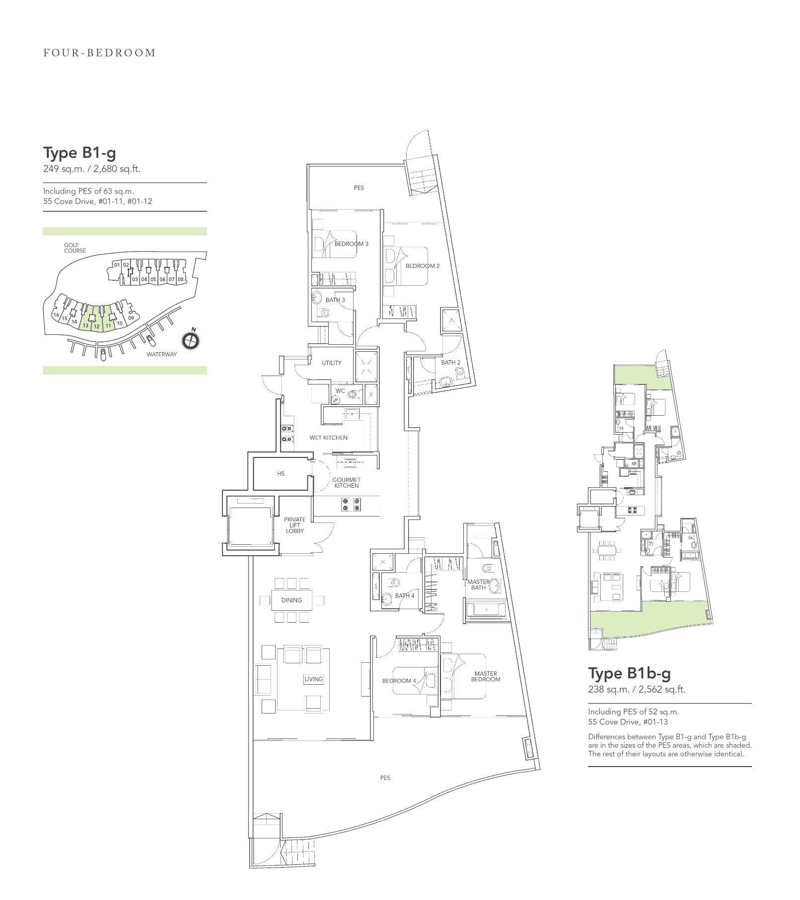 B1-g floor plan