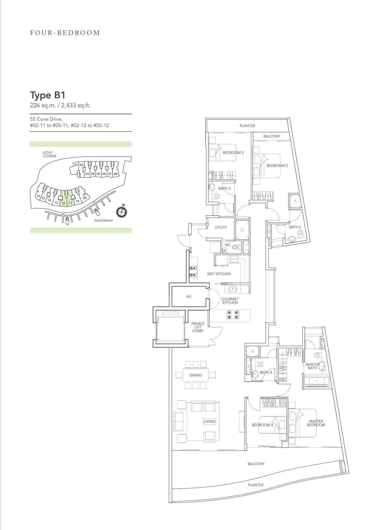 B1 floor plan