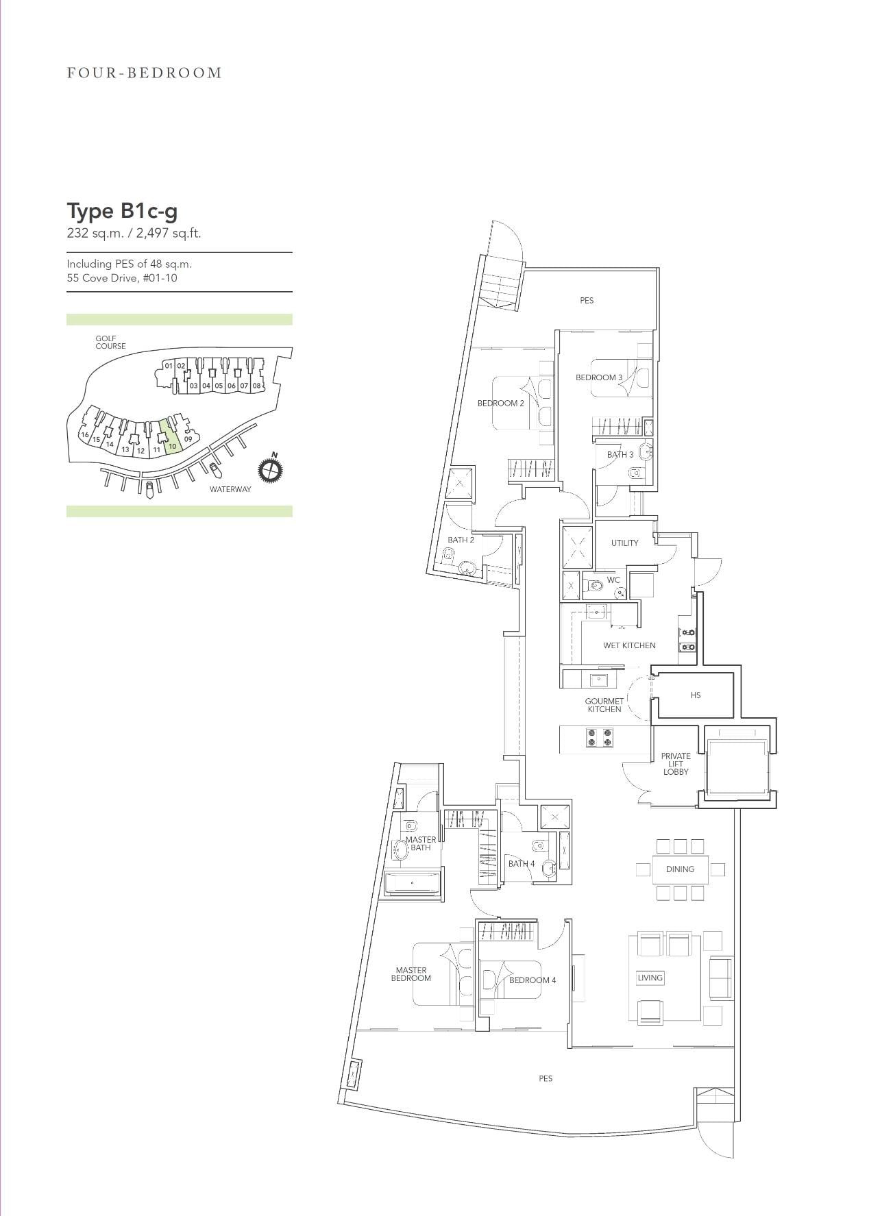 B1c-g floor plan