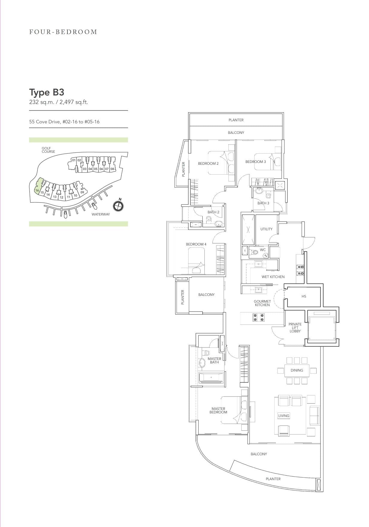 B3 floor plan