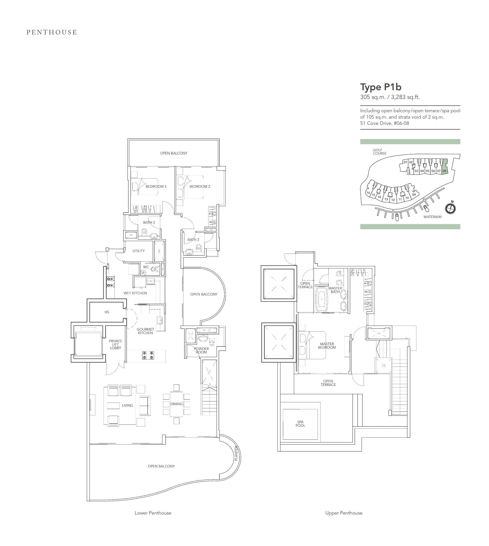 P1b floor plan
